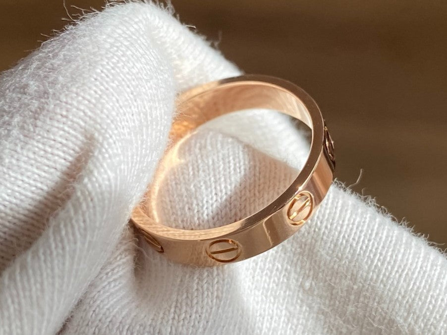 Cartier Love Ring Rose Gold Size 50