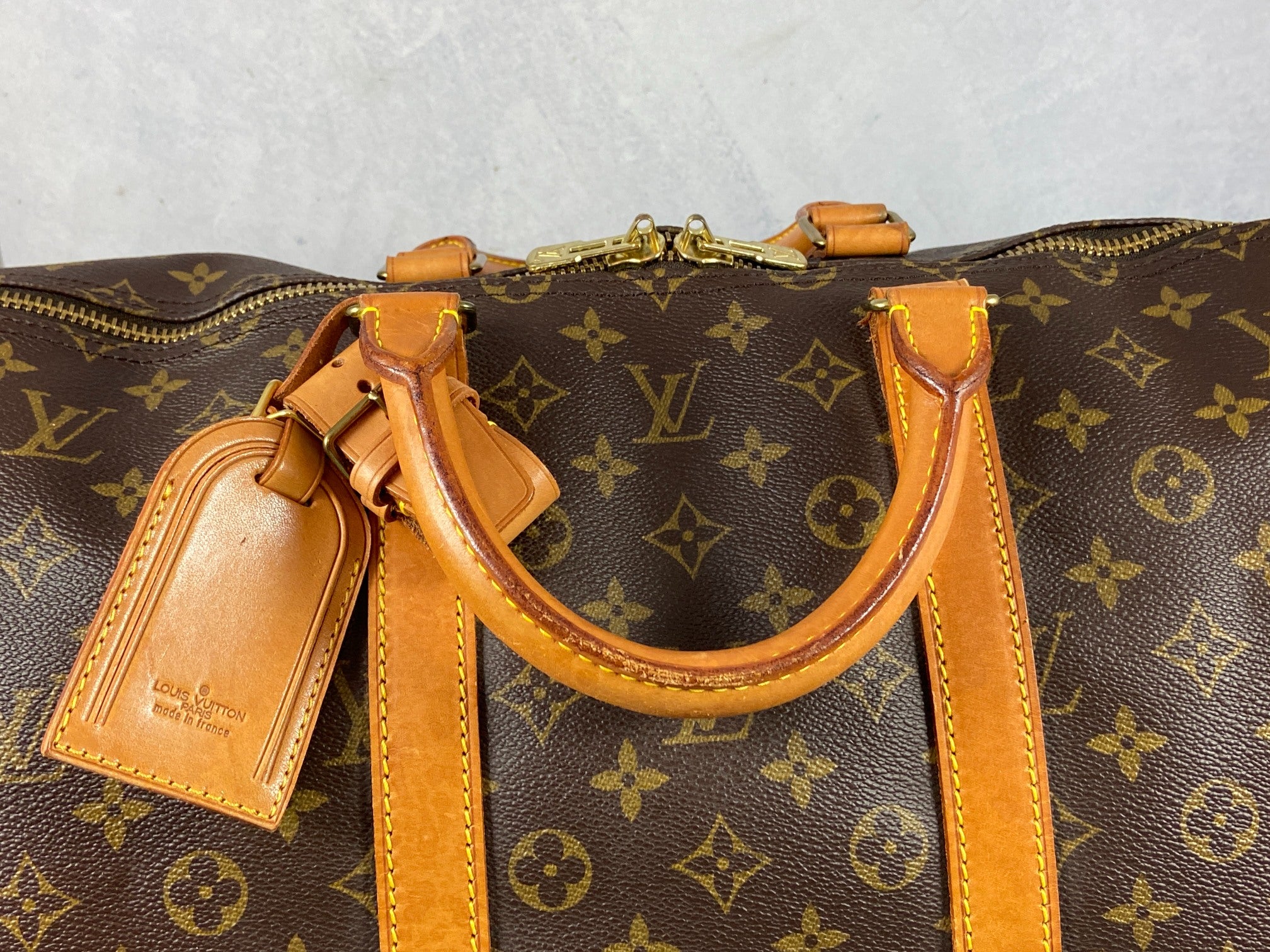 Louis Vuitton Keepall 55 Bandouliere Monogram Canvas