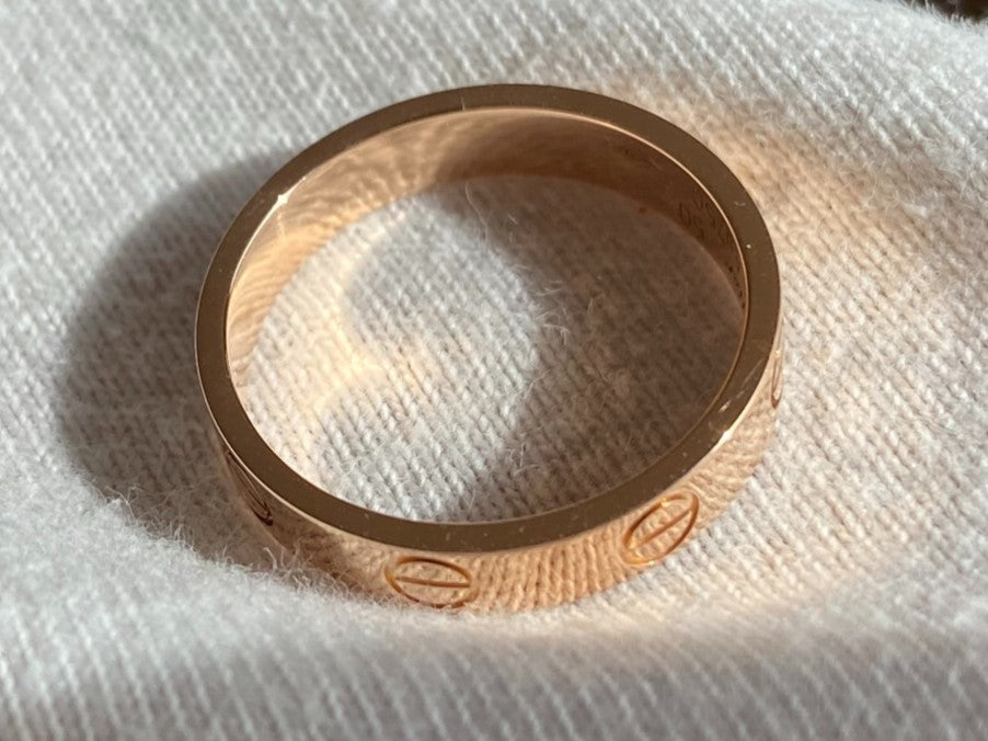 Cartier Love Ring Rose Gold Size 50