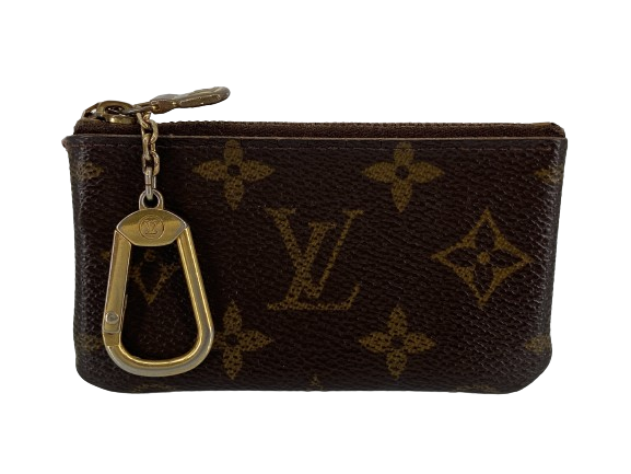 Louis Vuitton Pochette Cles Key Pouch Monogram Canvas