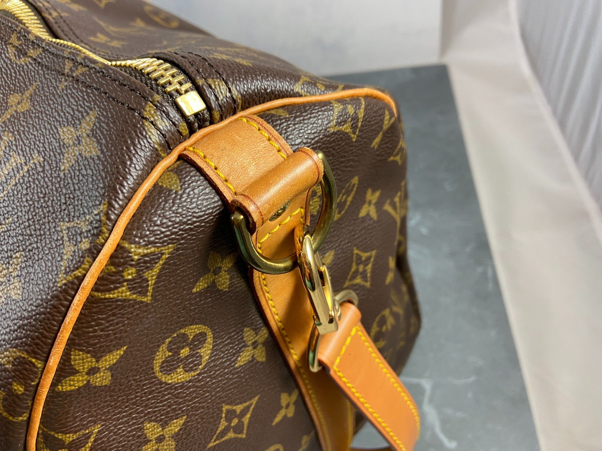 Louis Vuitton Keepall 55 Bandouliere Monogram Canvas