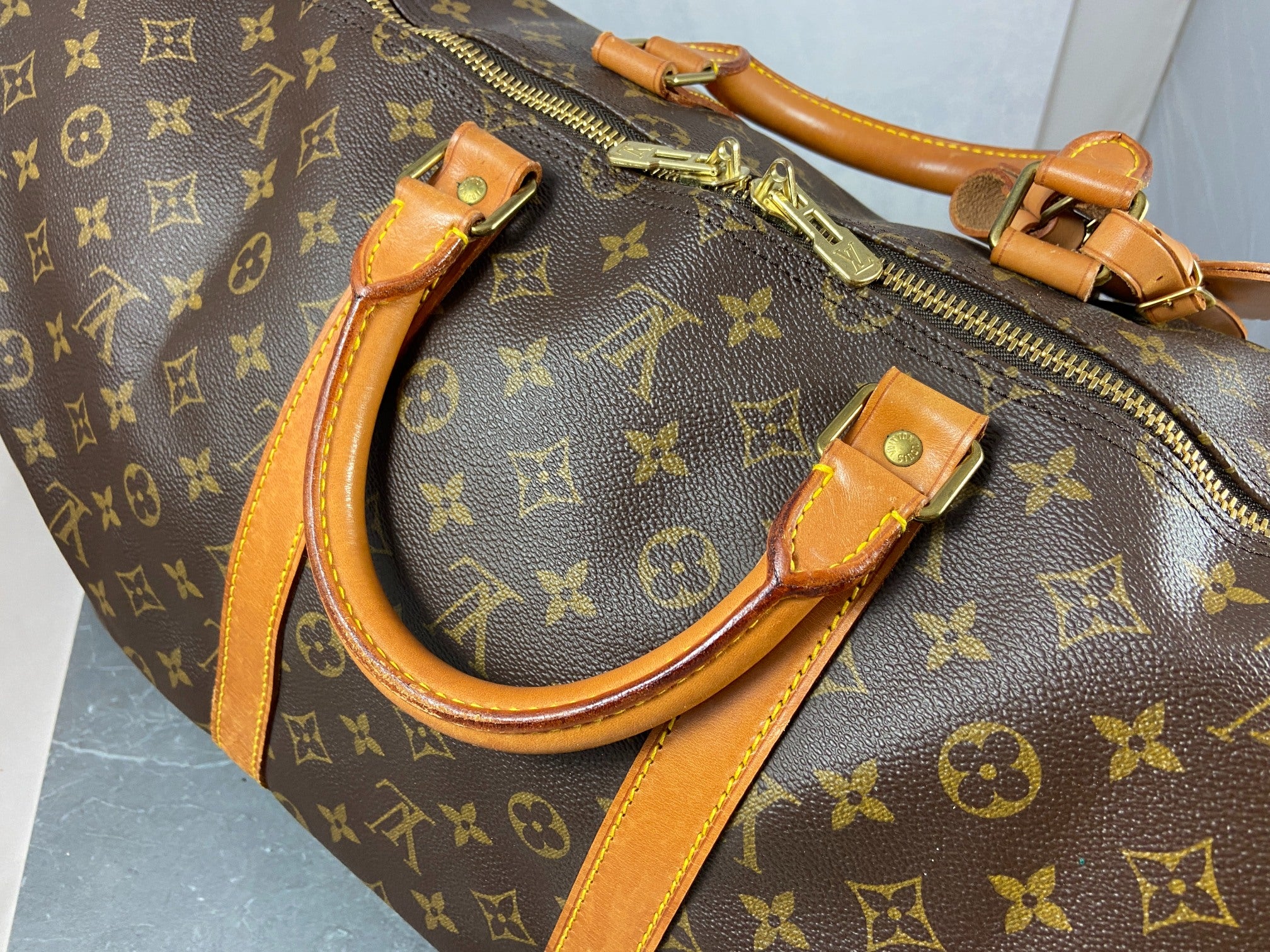 Louis Vuitton Keepall 55 Bandouliere Monogram Canvas