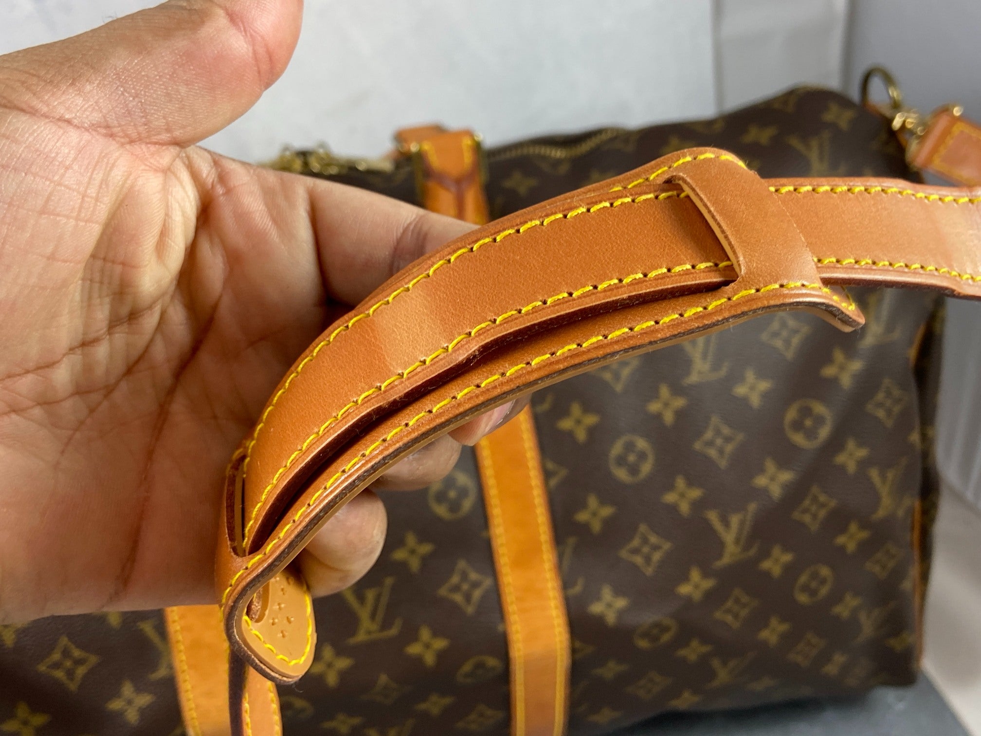 Louis Vuitton Keepall 55 Bandouliere Monogram Canvas