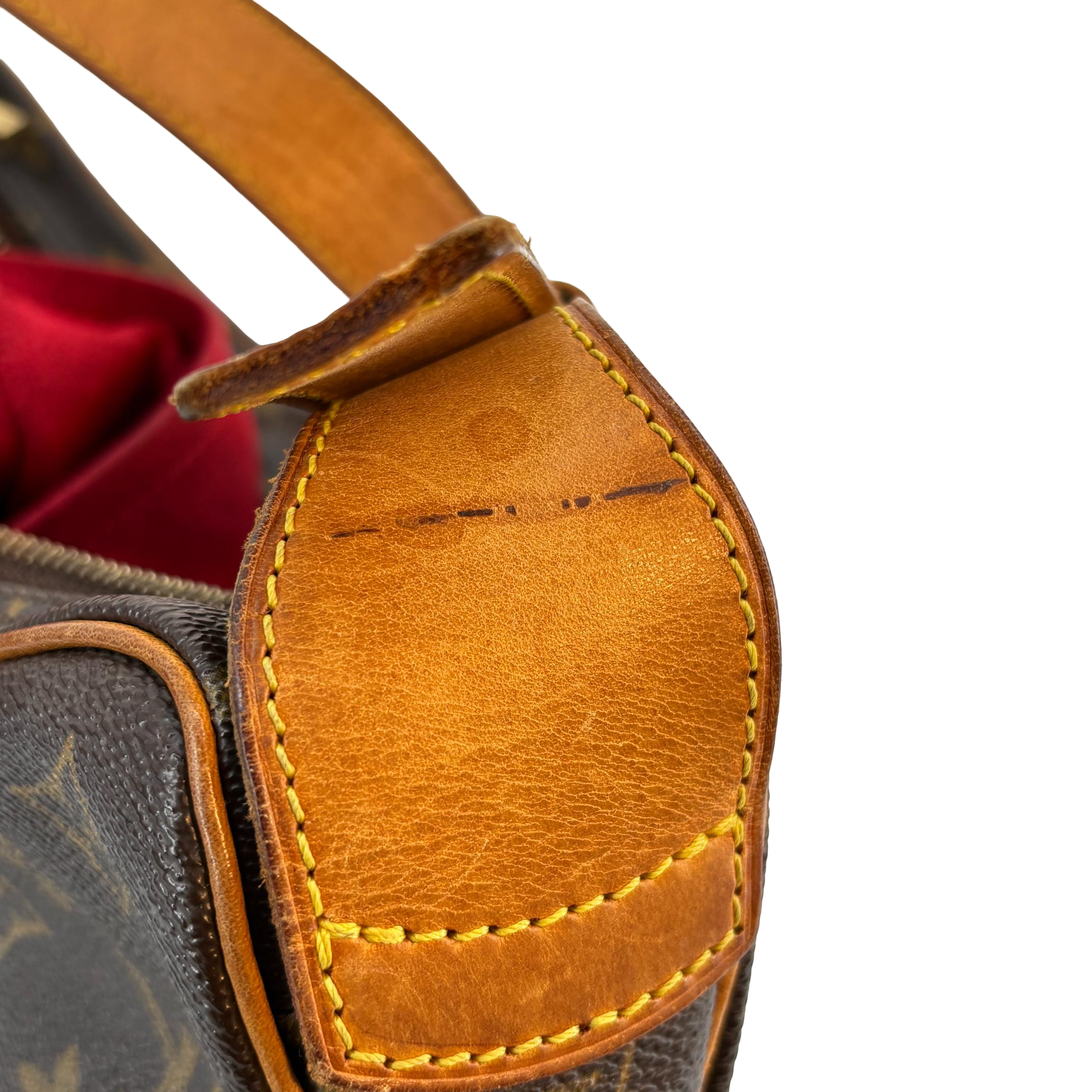 Louis Vuitton Croissant MM Hobo Bag Monogram Canvas