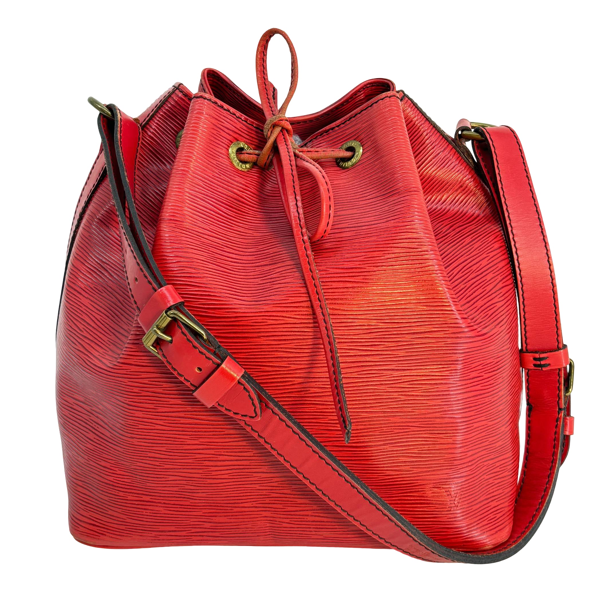 Louis Vuitton Sac Noé Petit Red Epi Leather