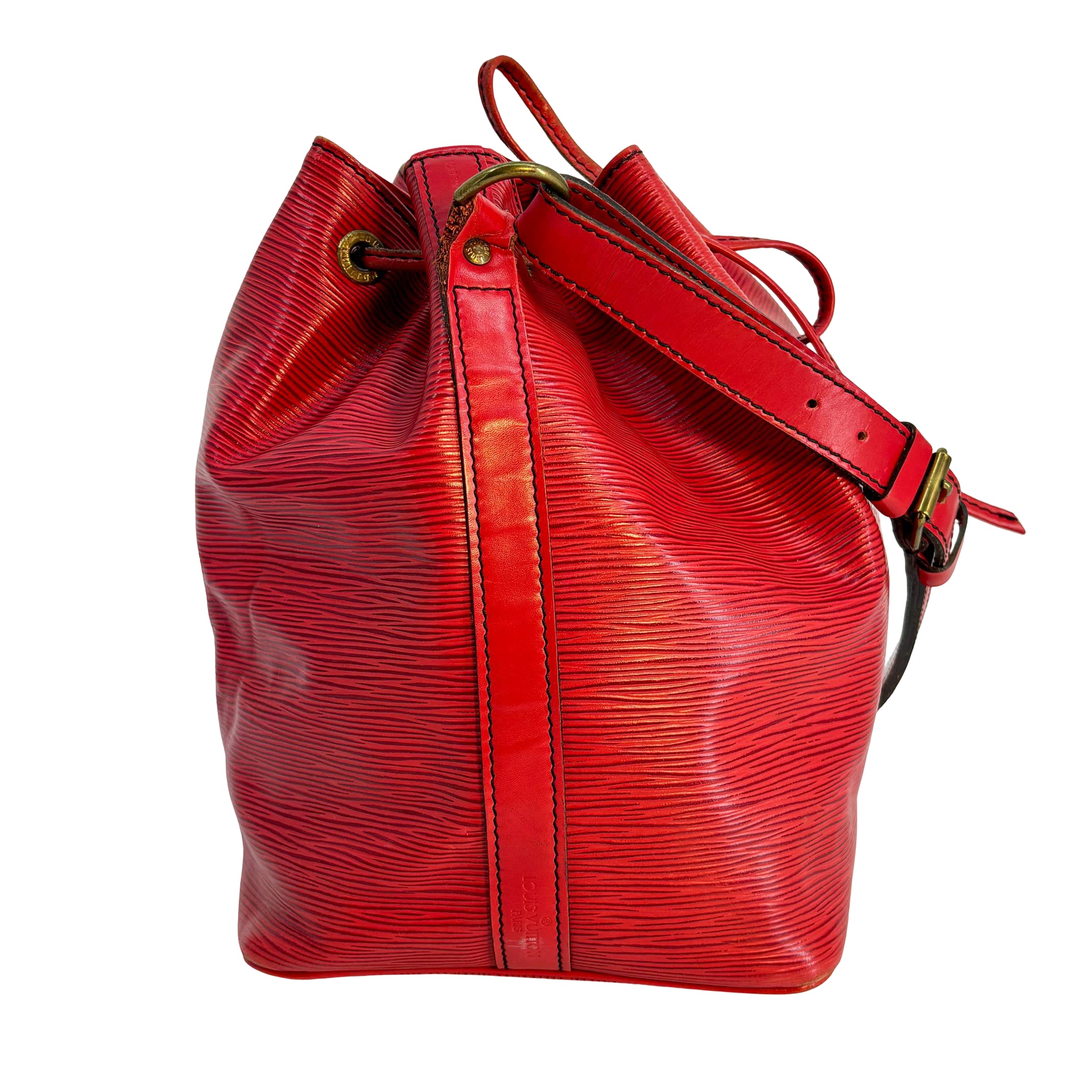 Louis Vuitton Sac Noé Petit Red Epi Leather