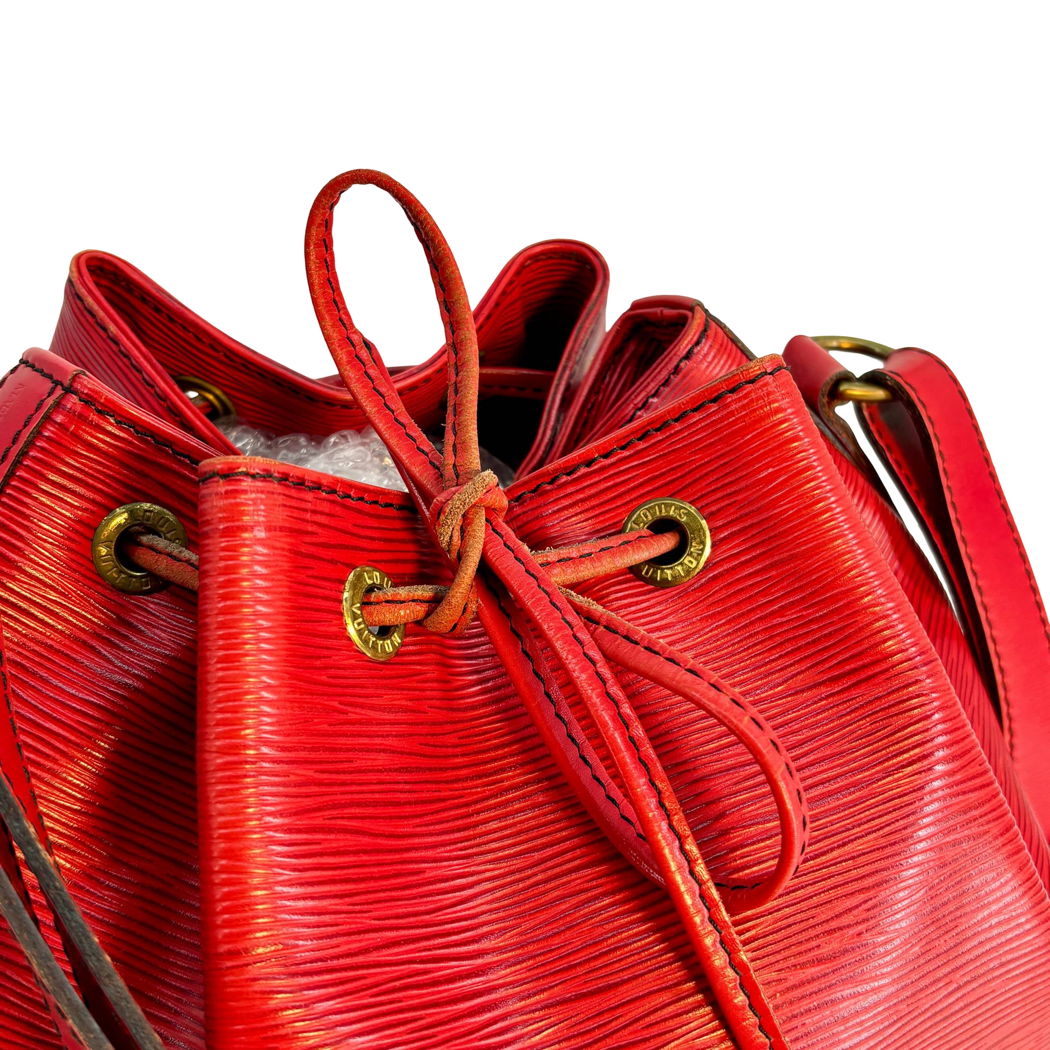 Louis Vuitton Sac Noé Petit Red Epi Leather