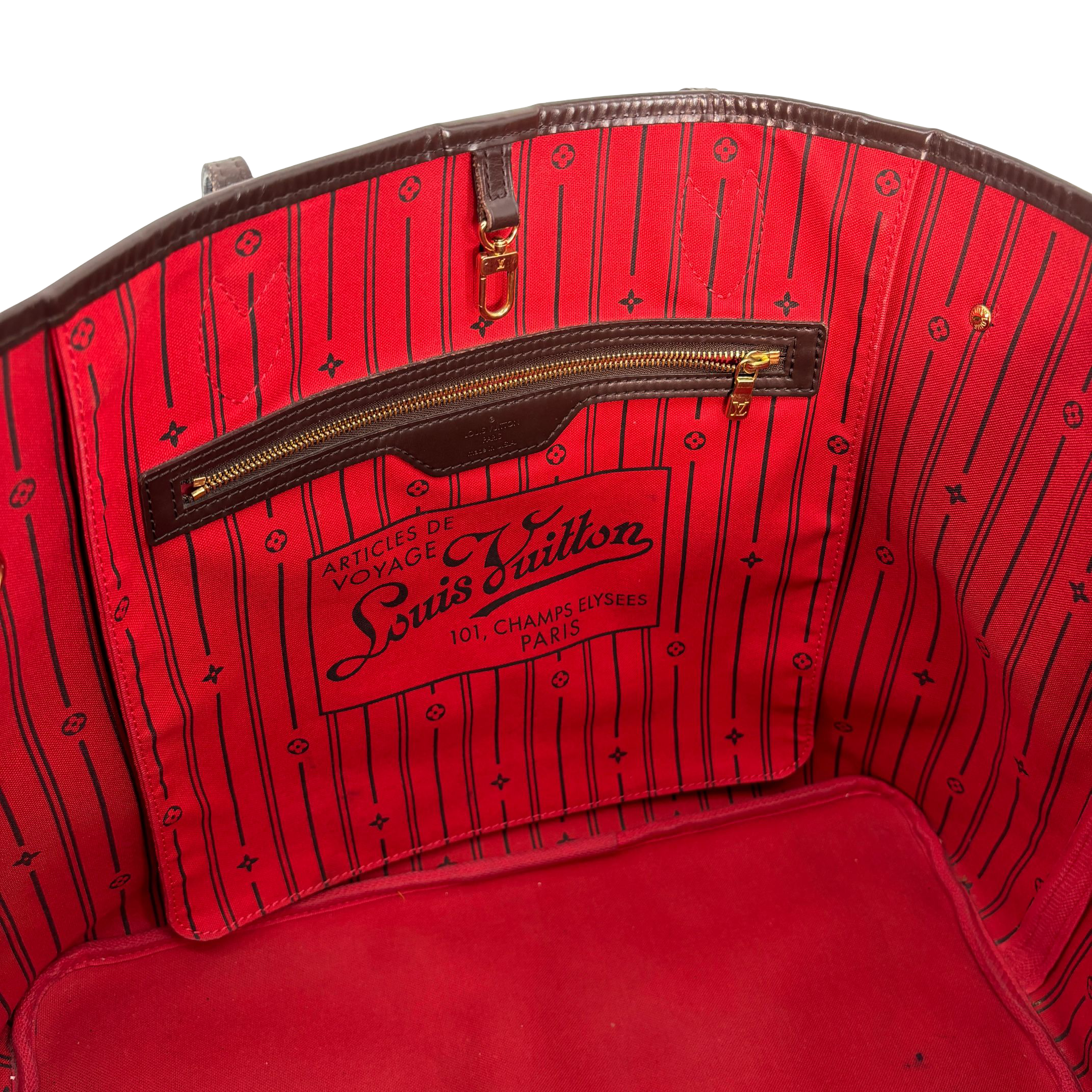 Louis Vuitton Neverfull GM Damier Ebene Canvas