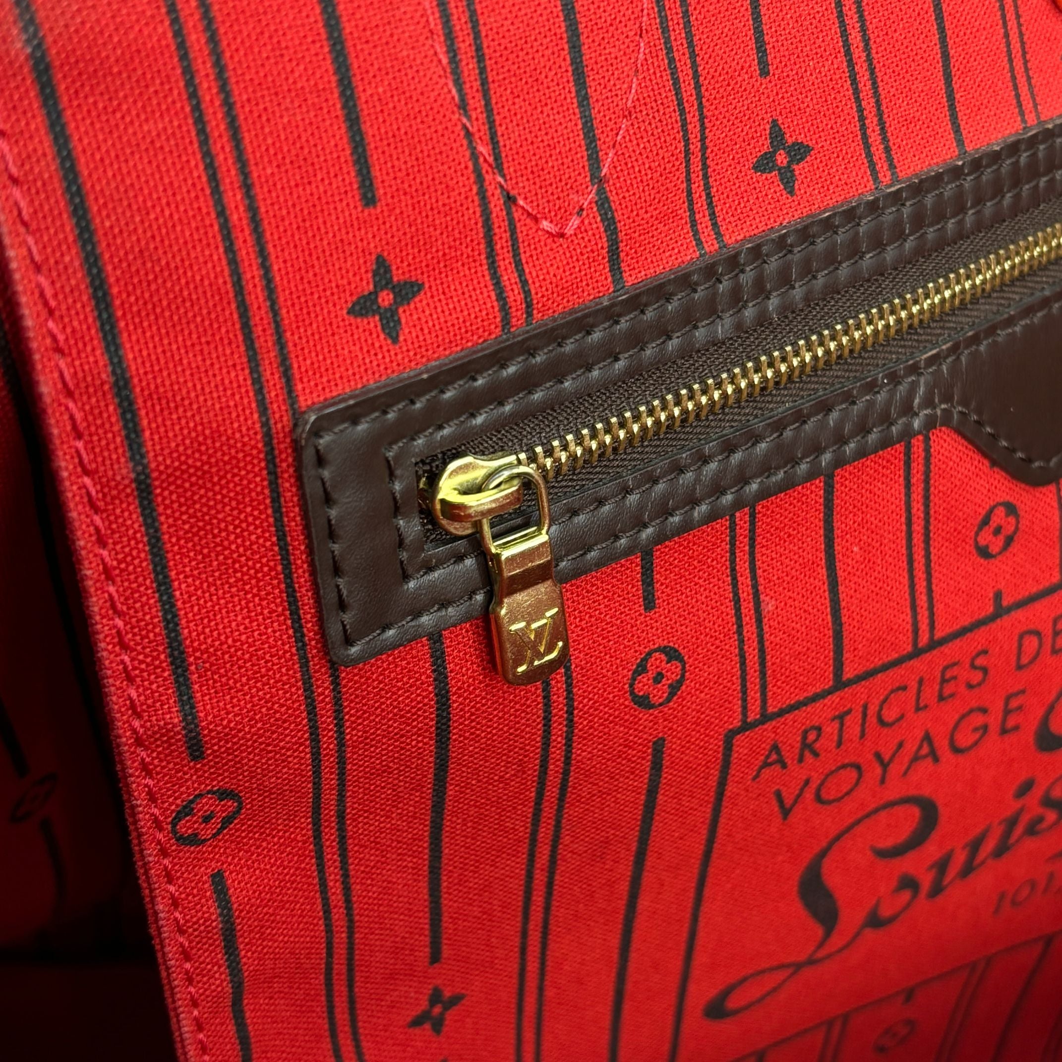 Louis Vuitton Neverfull GM Damier Ebene Canvas