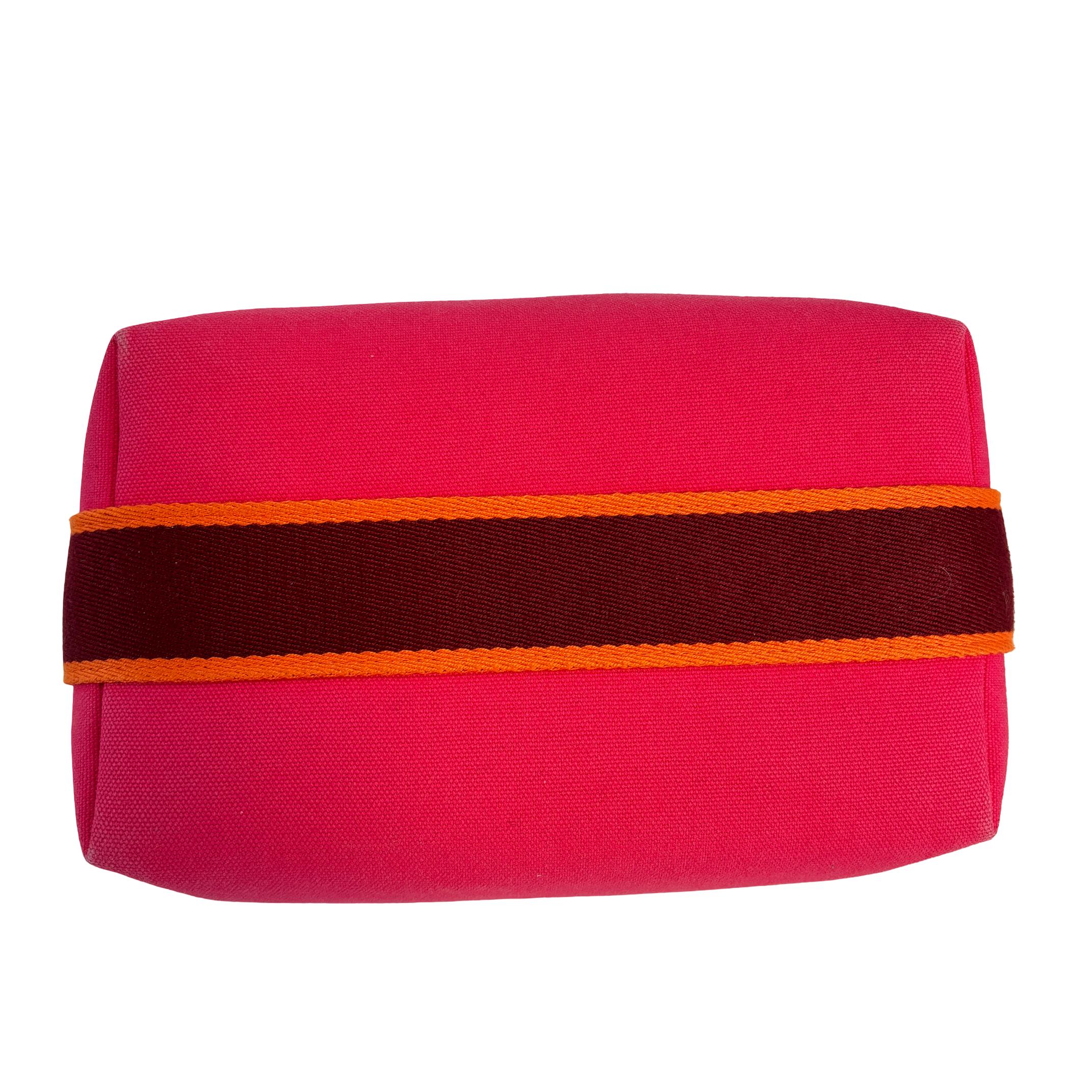 Hermés Bride-à-Brac Pouch PM Pink Cotton