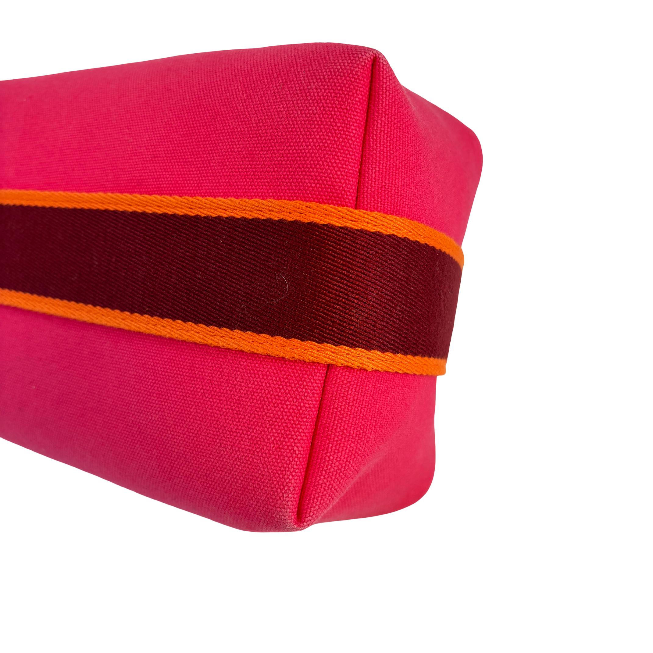 Hermés Bride-à-Brac Pouch PM Pink Cotton