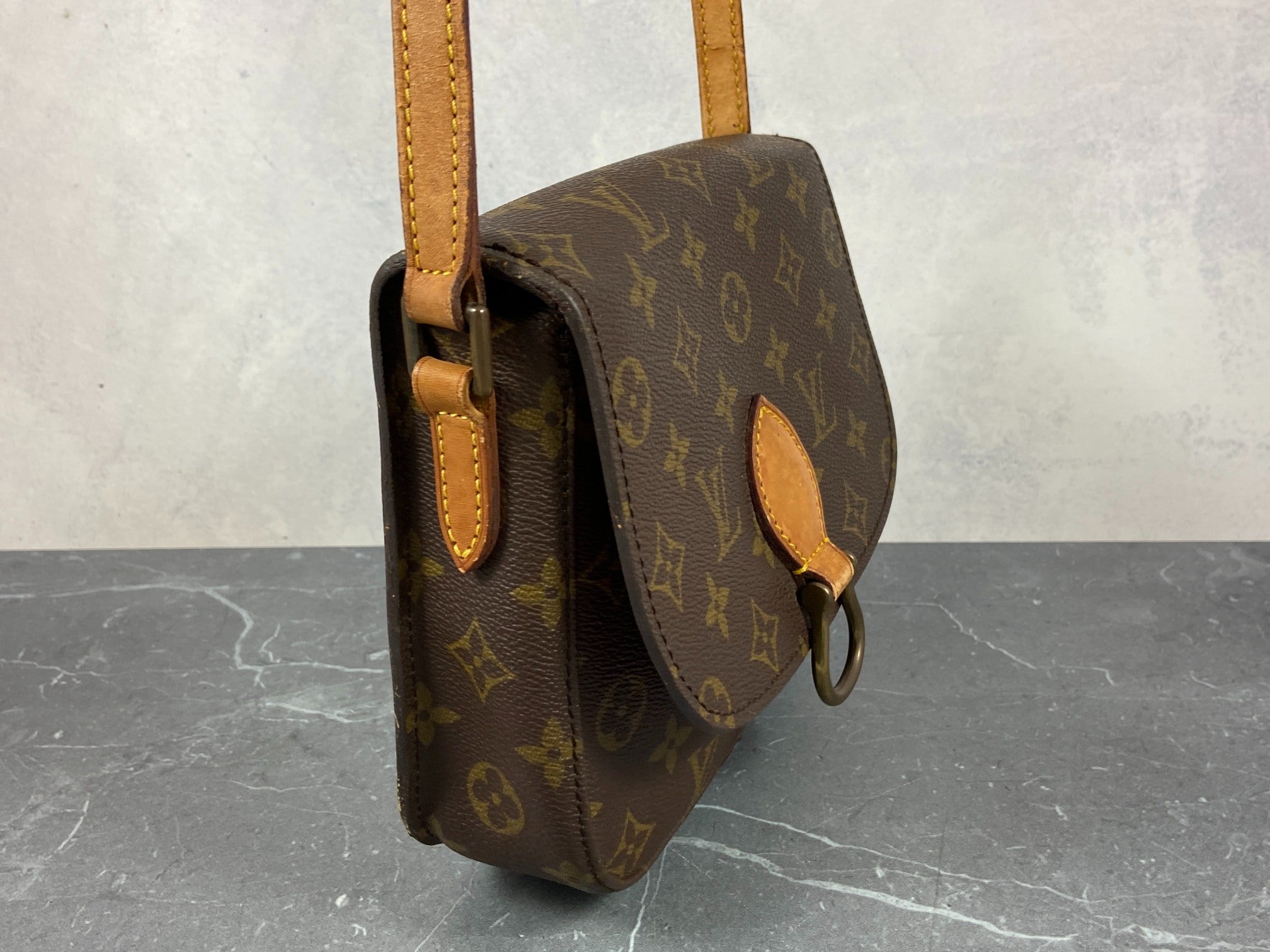 Louis Vuitton Saint Cloud PM Shoulder Bag Monogram Canvas