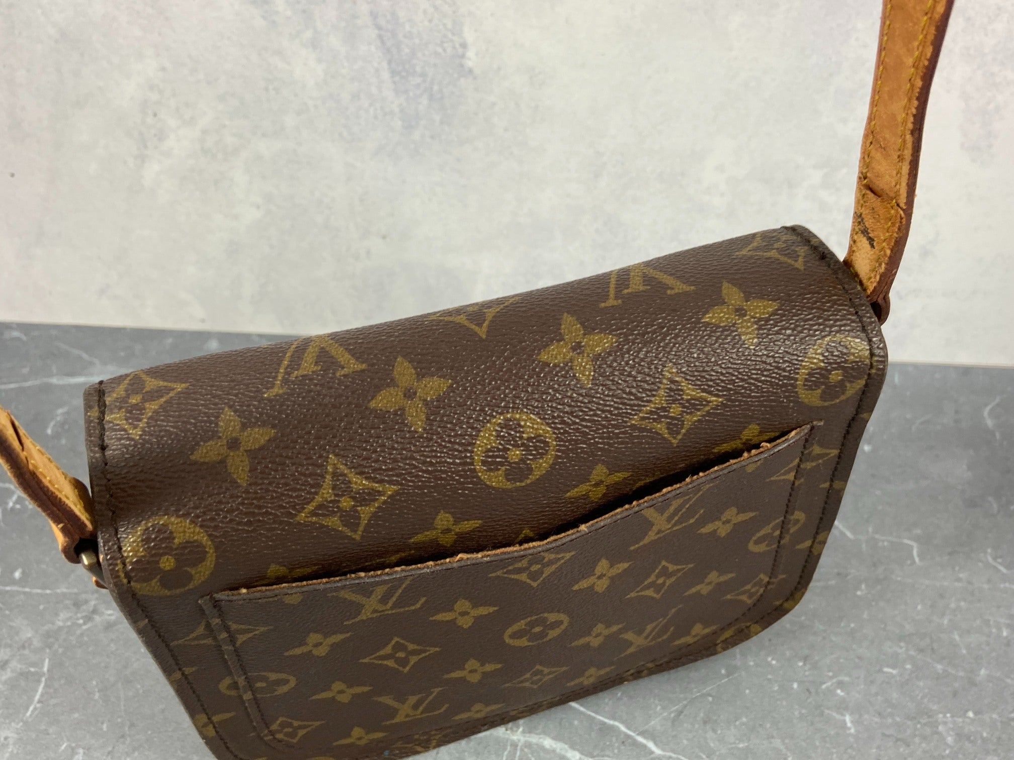 Louis Vuitton Saint Cloud PM Shoulder Bag Monogram Canvas