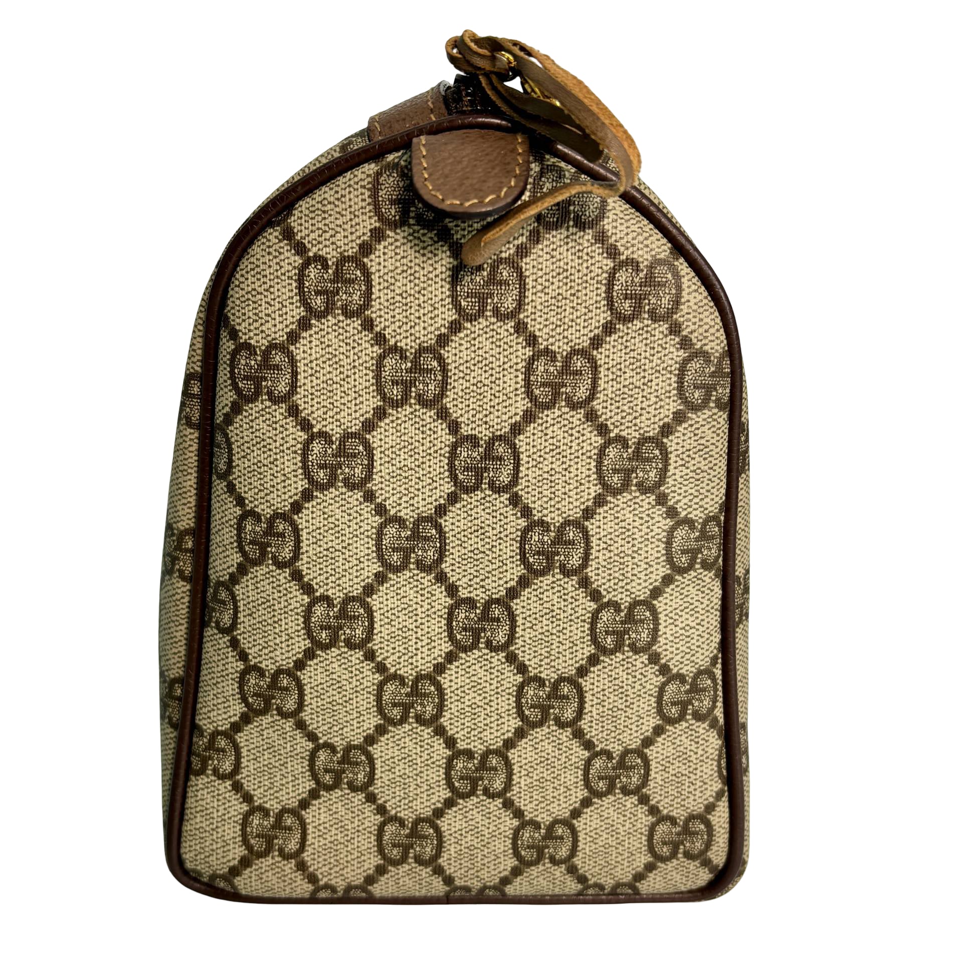 Gucci Sherry Web Handbag Beige GG Supreme Monogram