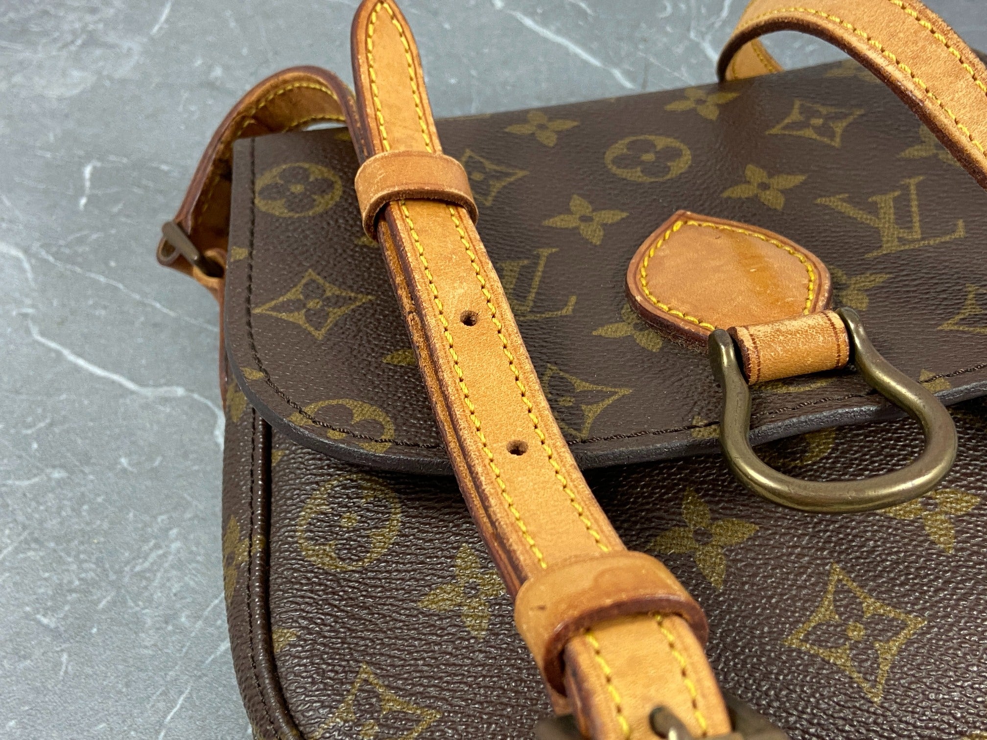 Louis Vuitton Saint Cloud PM Shoulder Bag Monogram Canvas