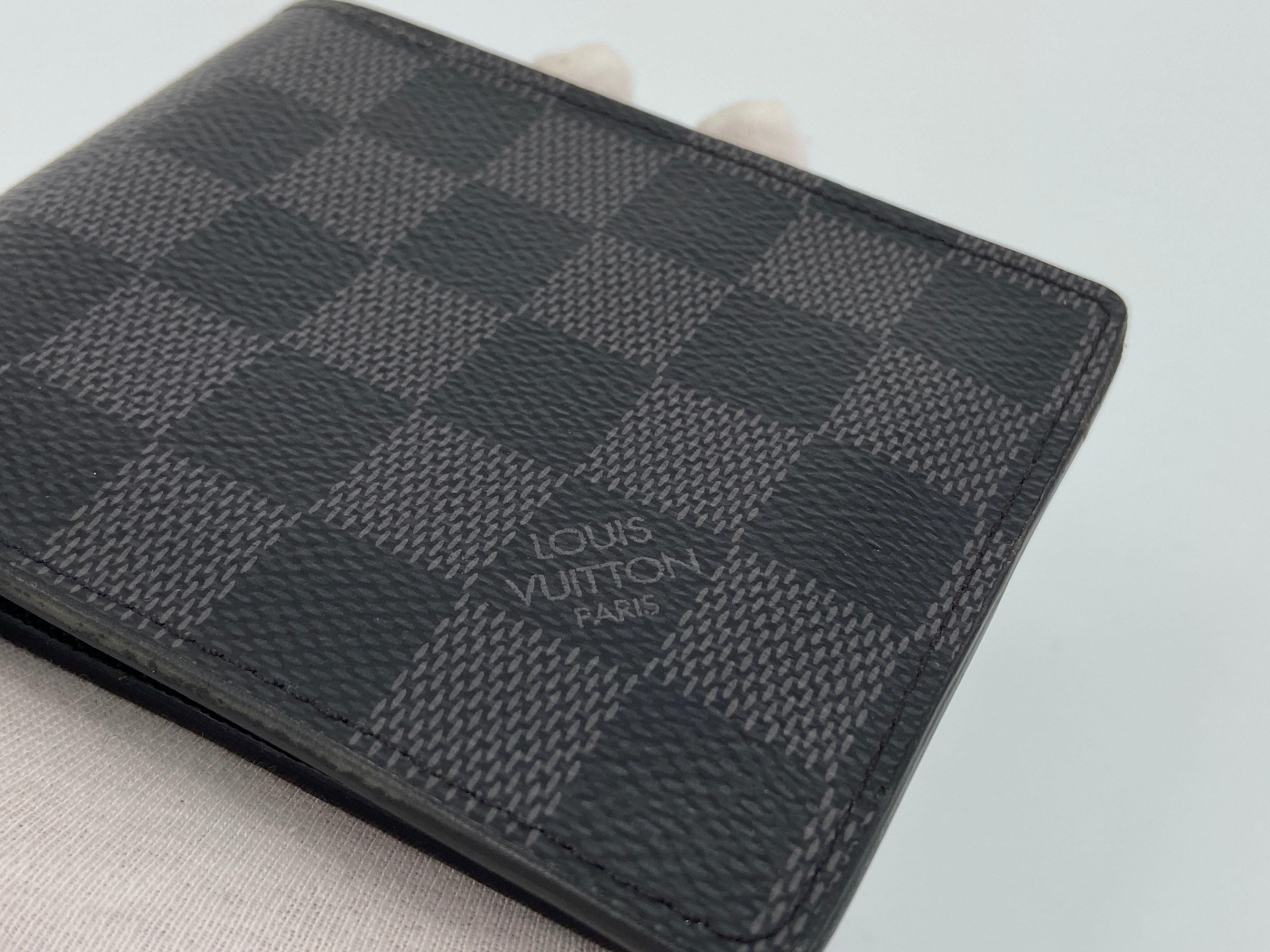 Louis Vuitton Multiple Wallet Damier Graphite Canvas