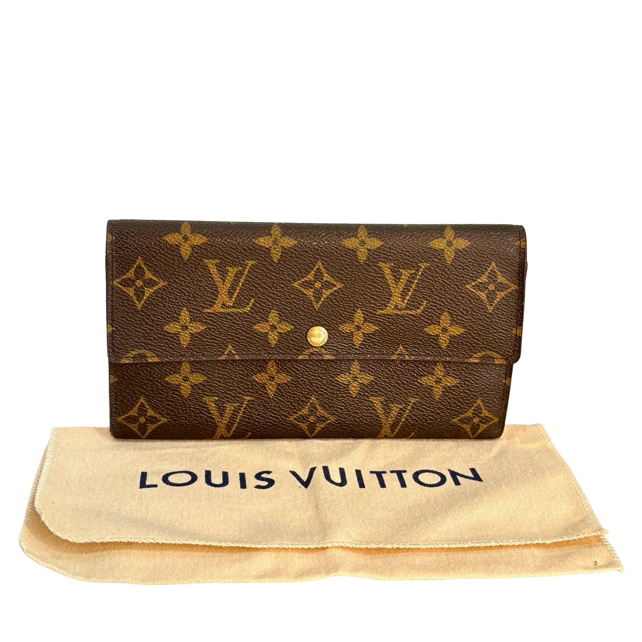 Louis Vuitton Sarah Wallet Monogram Canvas