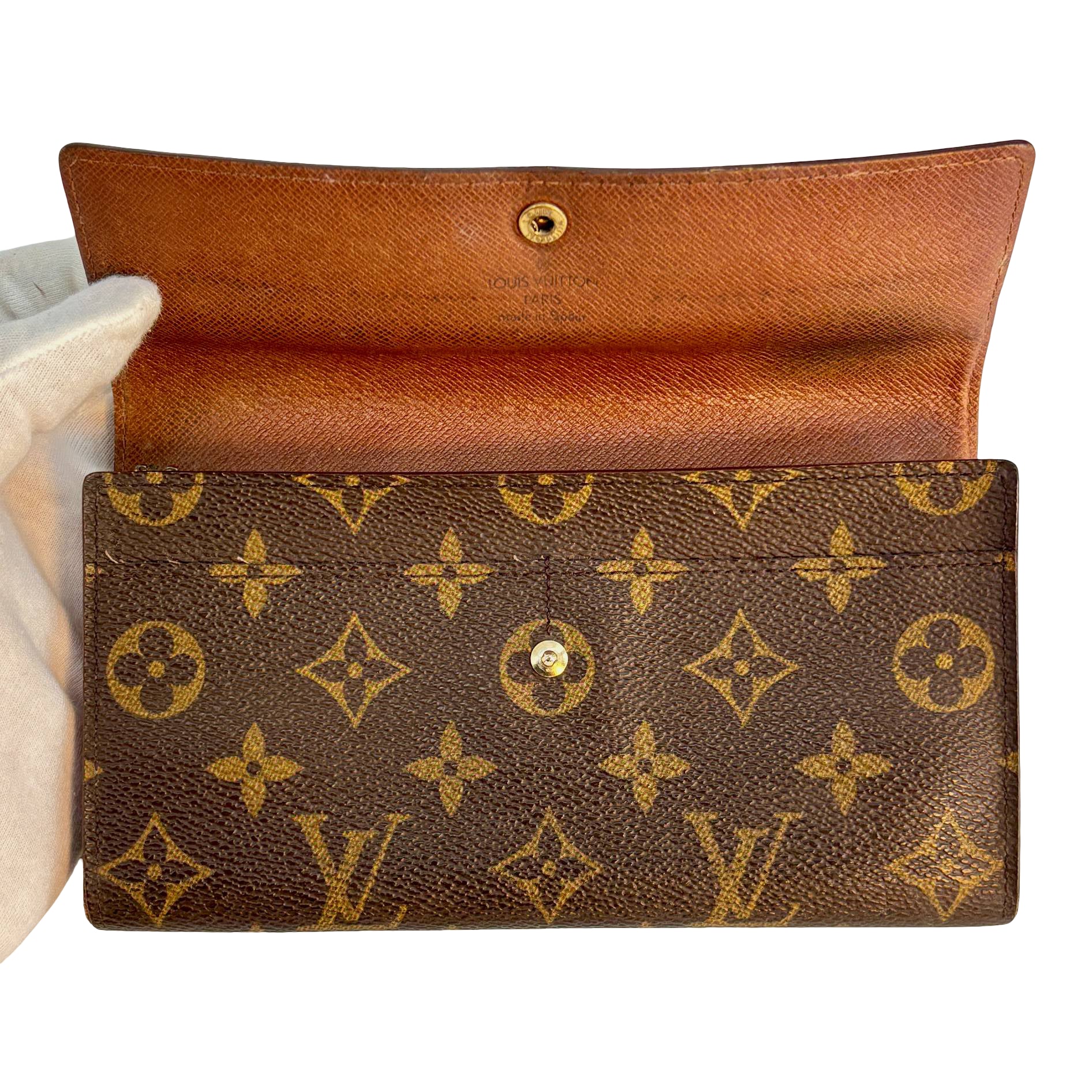 Louis Vuitton Sarah Wallet Monogram Canvas