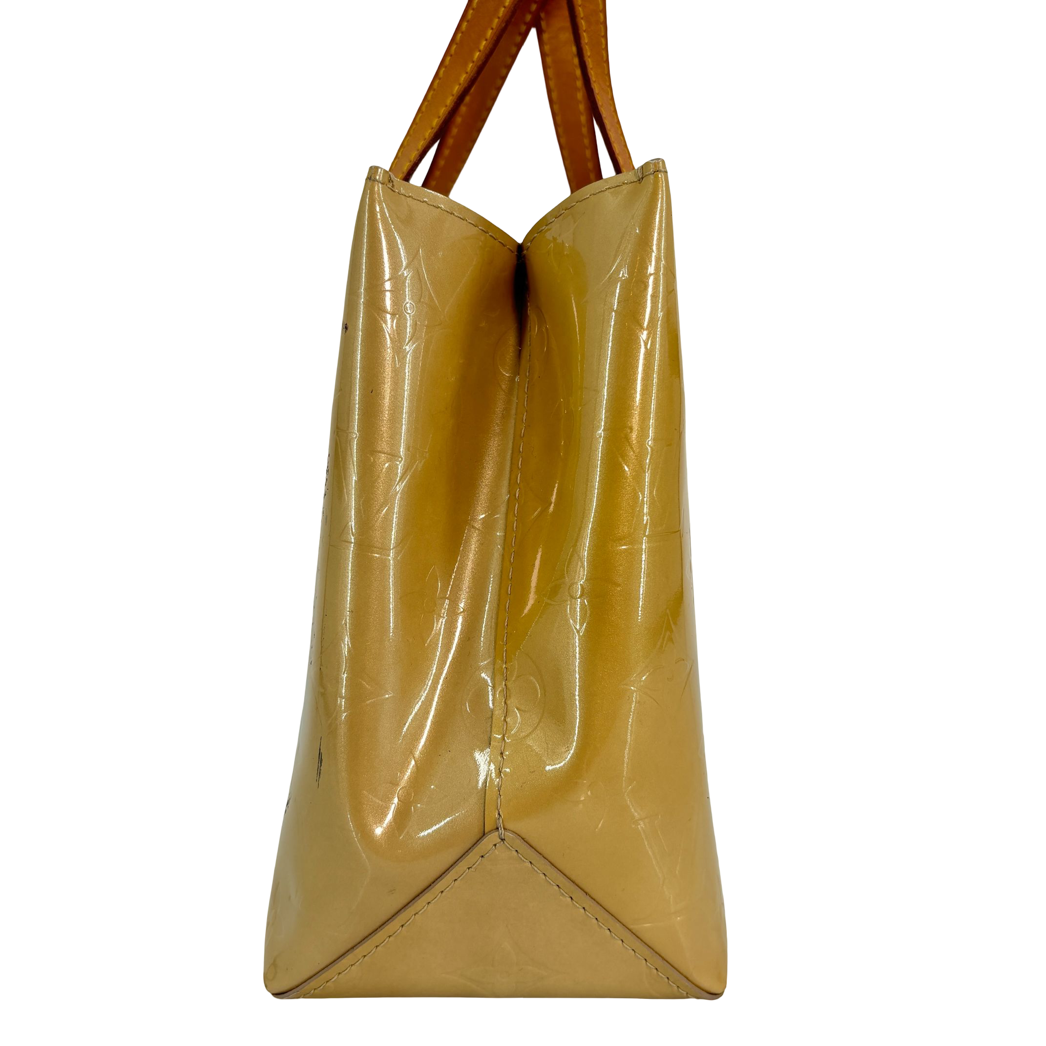 Louis Vuitton Reade PM Beige Vernis Leather