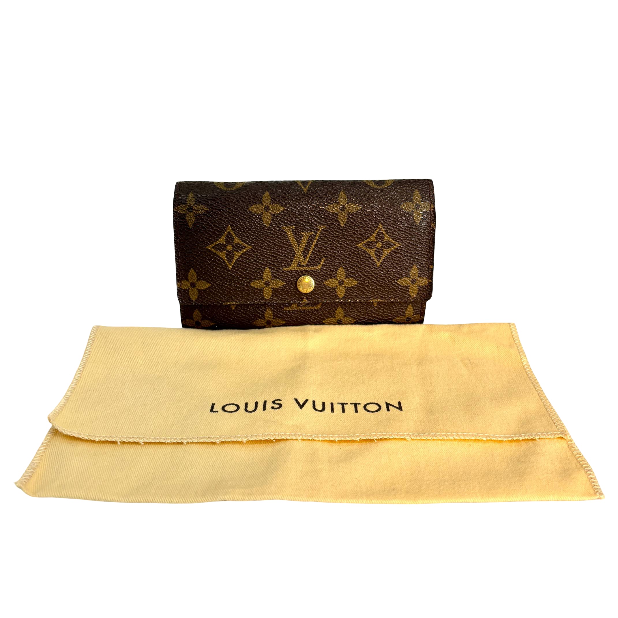 Louis Vuitton Petit Tresor Wallet Monogram Canvas