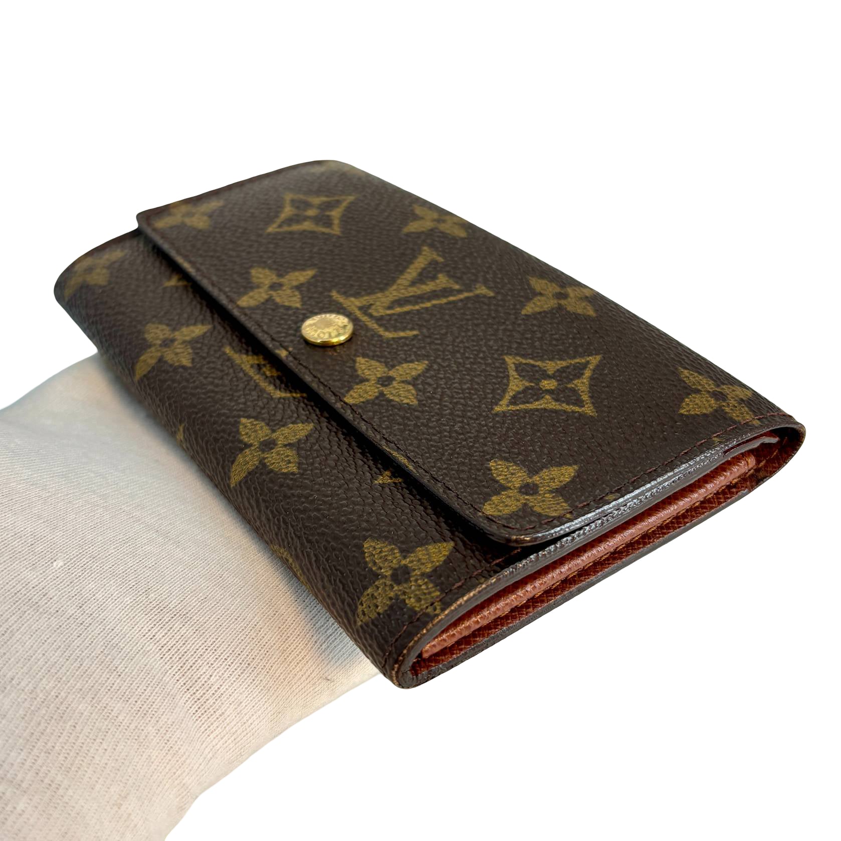 Louis Vuitton Petit Tresor Wallet Monogram Canvas