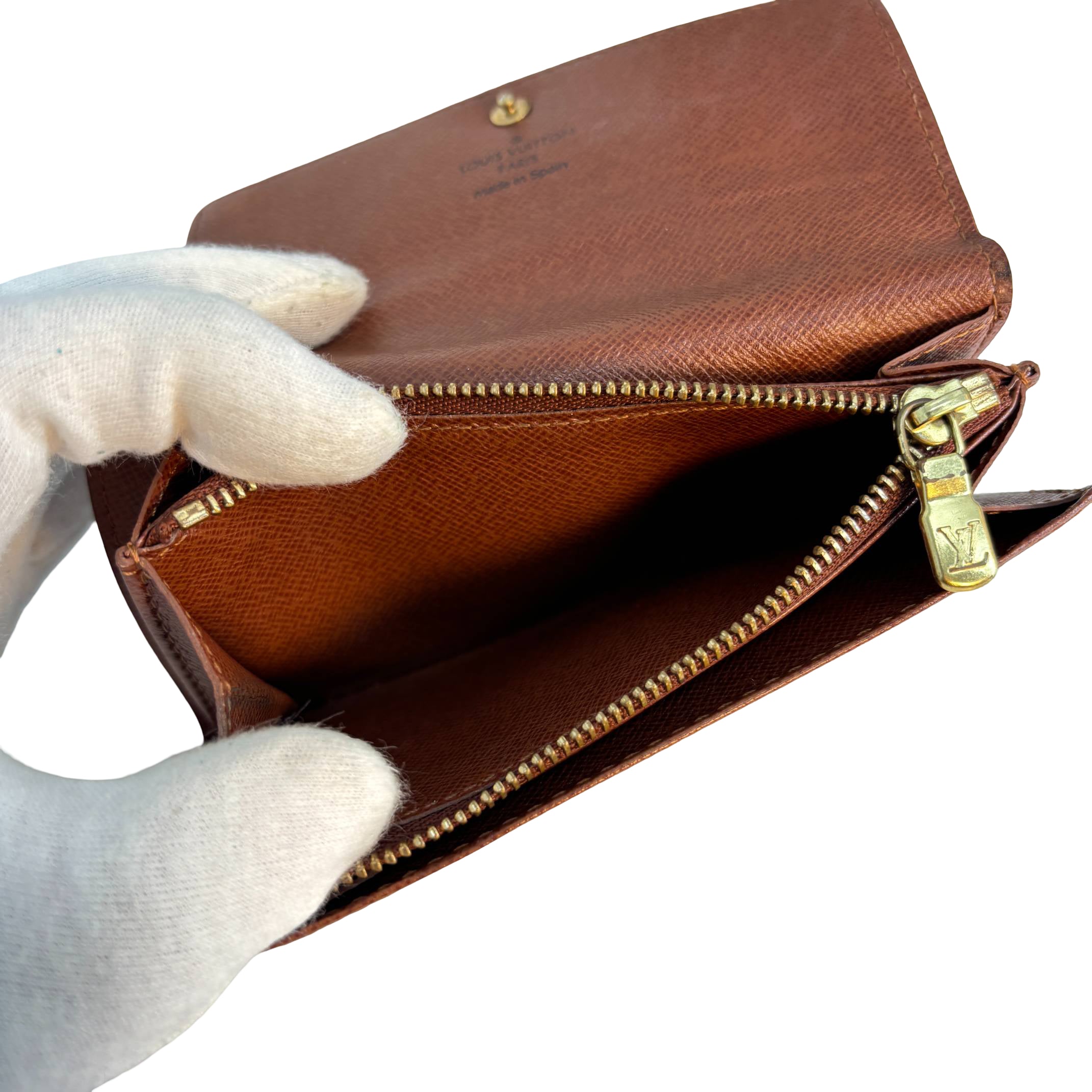 Louis Vuitton Petit Tresor Wallet Monogram Canvas