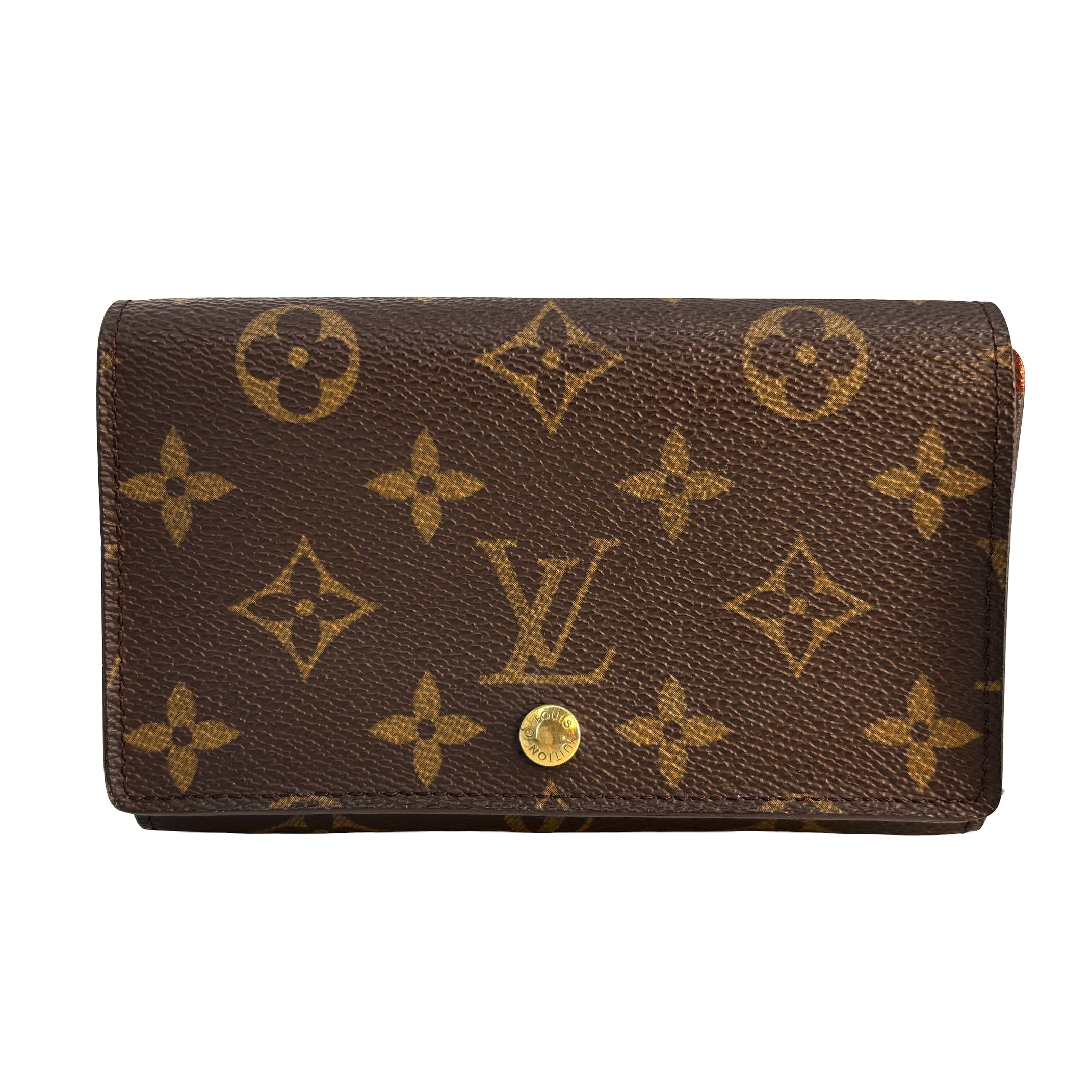 Louis Vuitton Petit Tresor Wallet Monogram Canvas