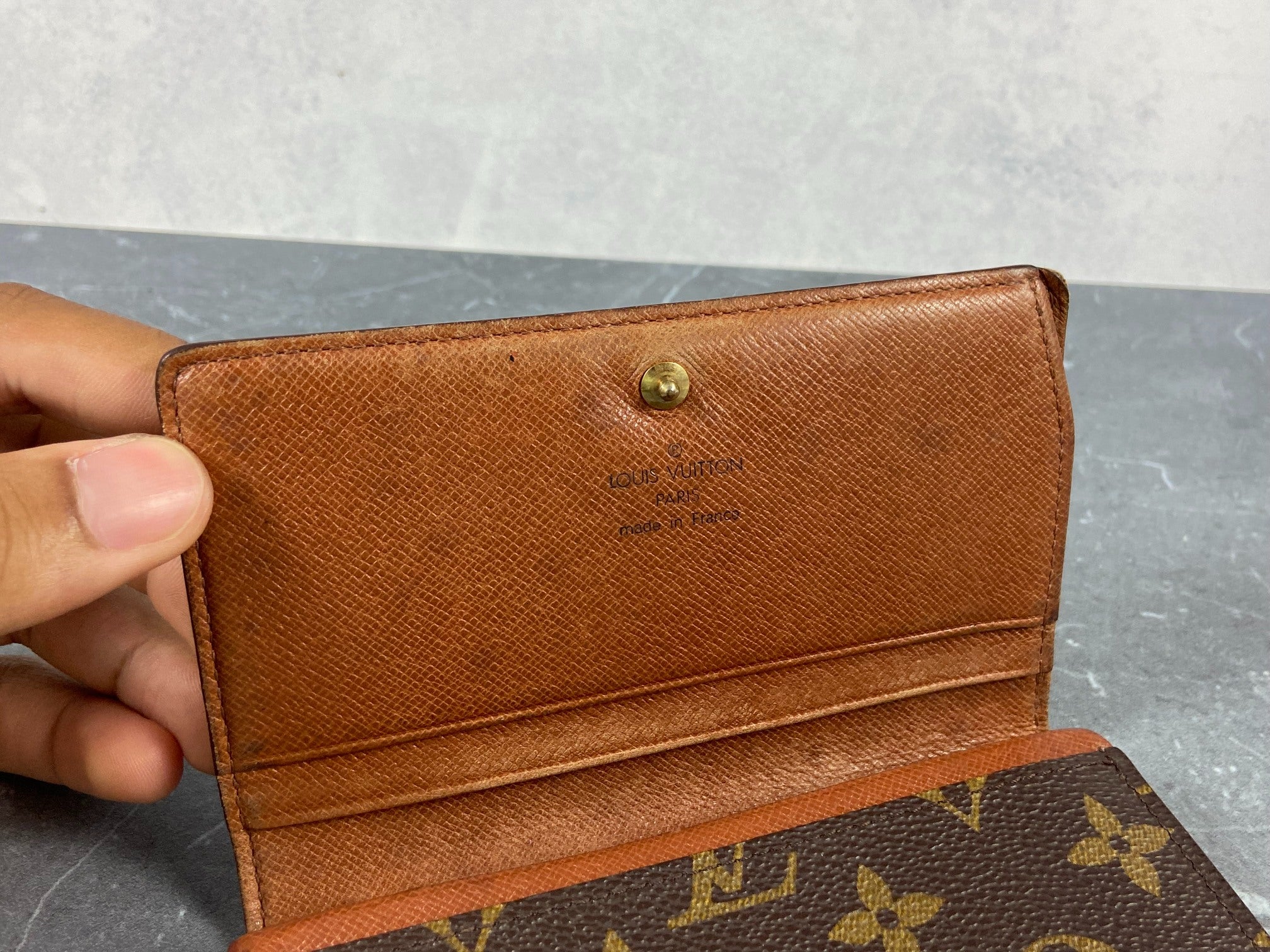 Louis Vuitton Porte-Monnaie Tresor Monogram Canvas