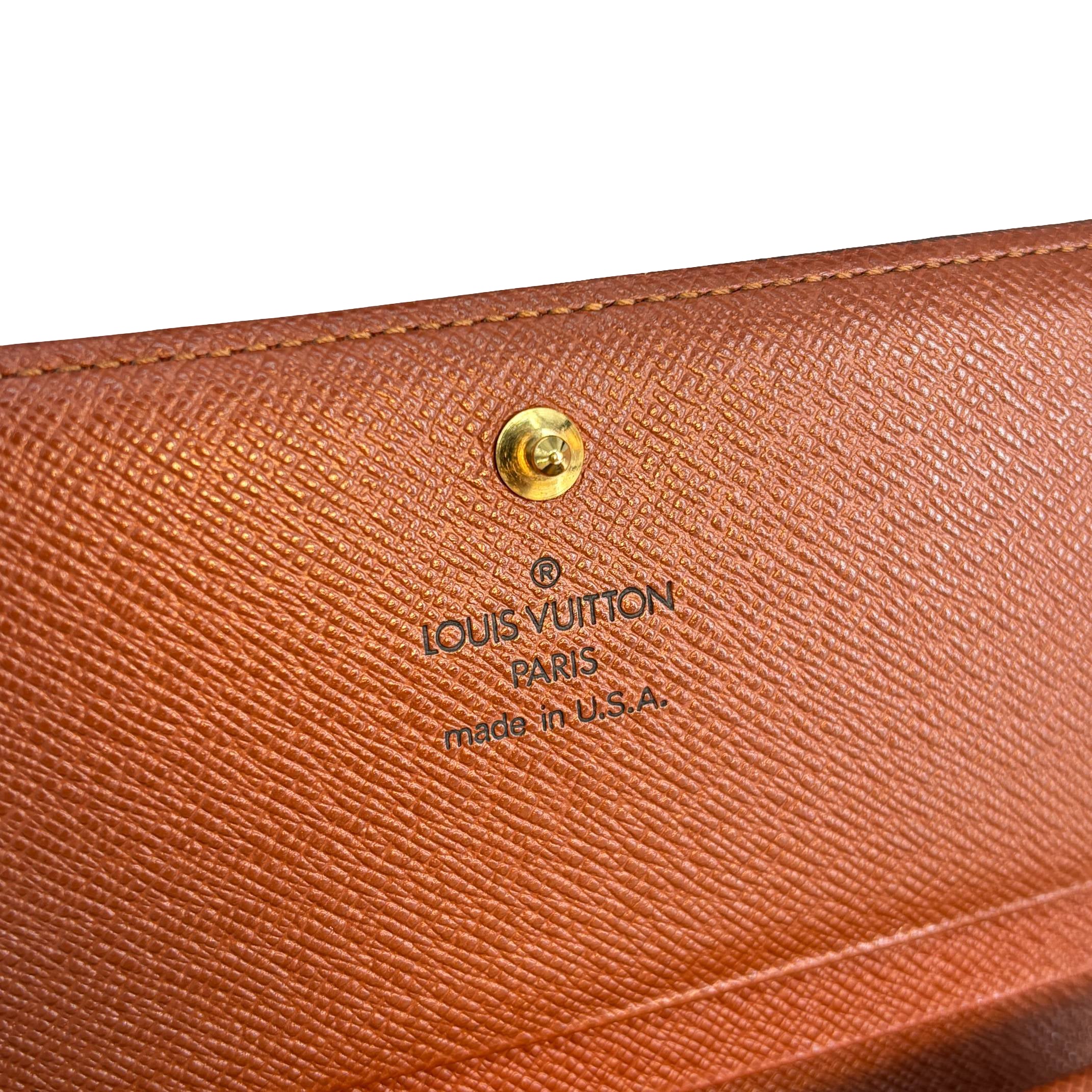 Louis Vuitton Petit Tresor Wallet Monogram Canvas