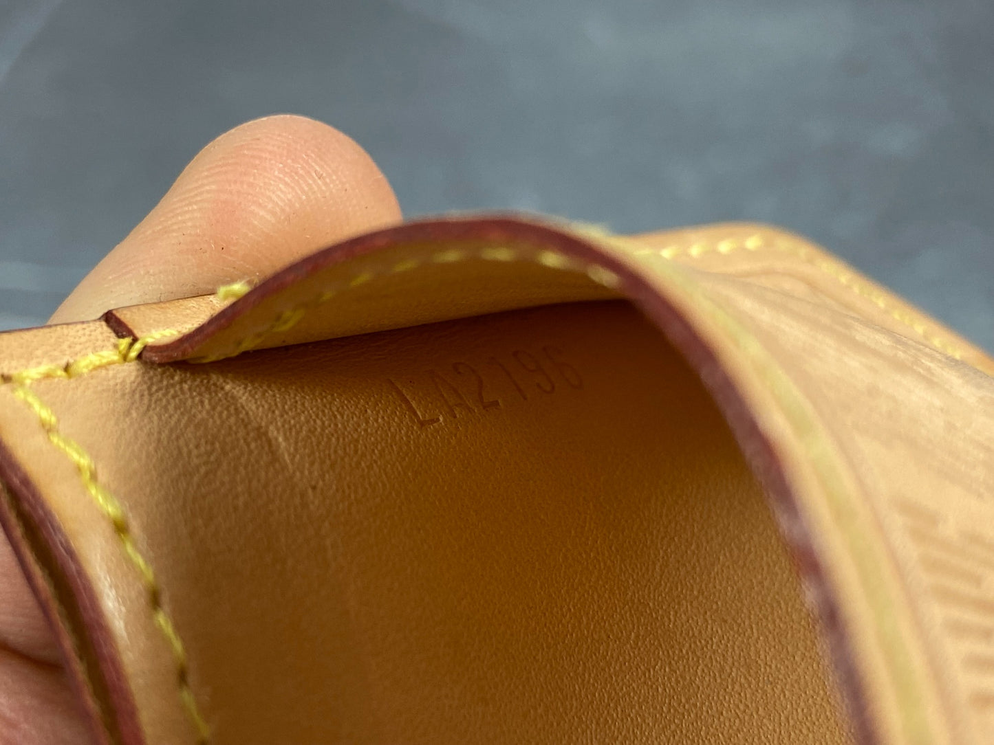 Louis Vuitton Earth Trunks Cardholder Beige Vachetta Leather