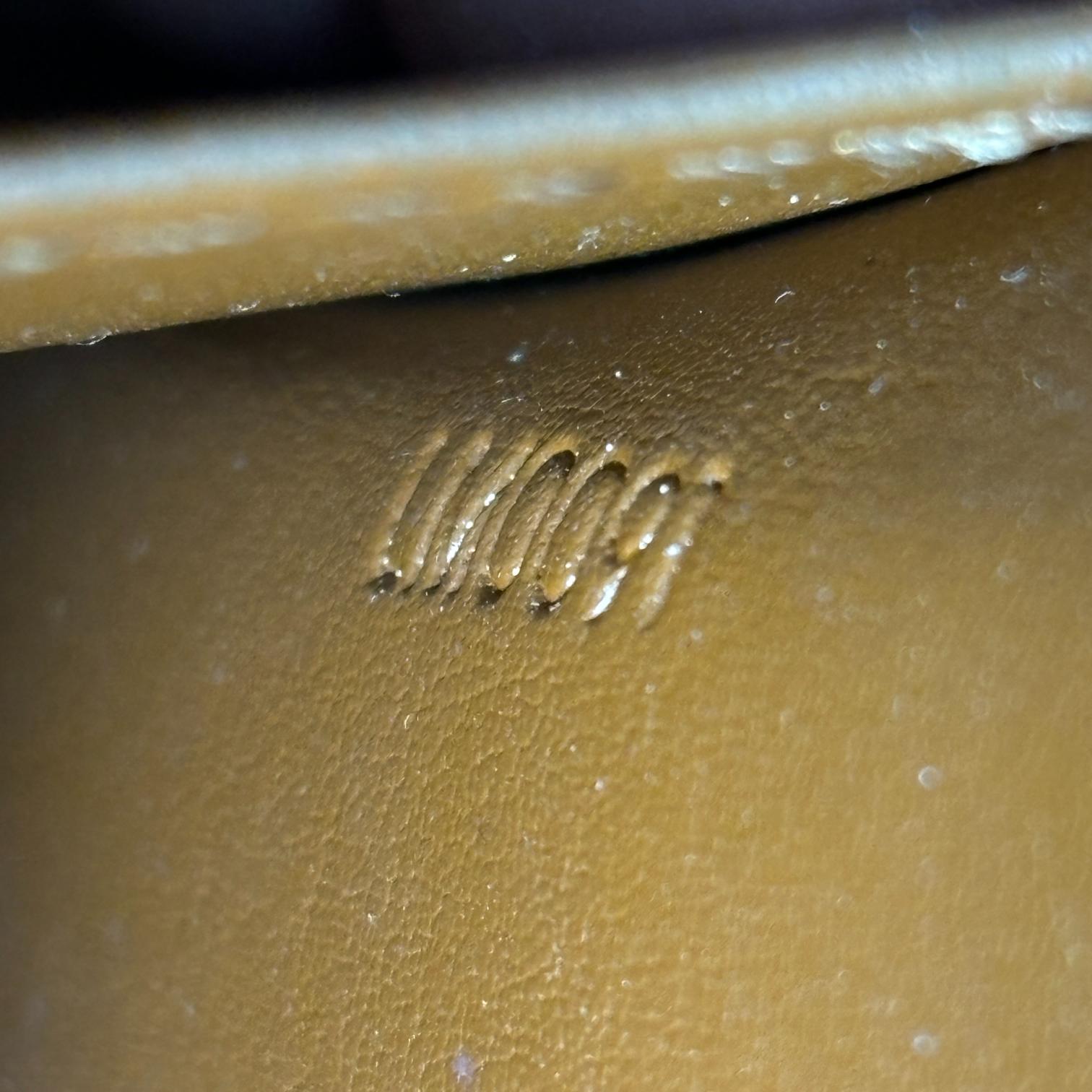 Louis Vuitton Columbus Bag Brown Vernis Leather