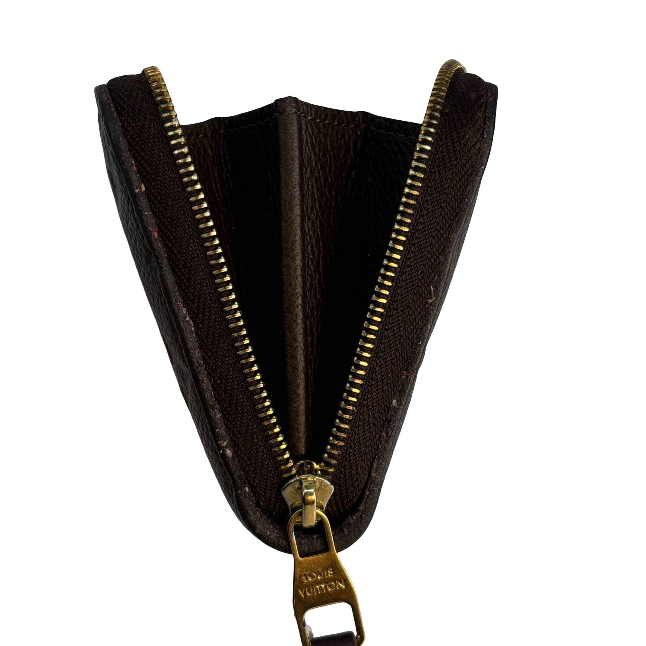 Louis Vuitton Zippy Compact Wallet Brown Monogram Empreinte Leather