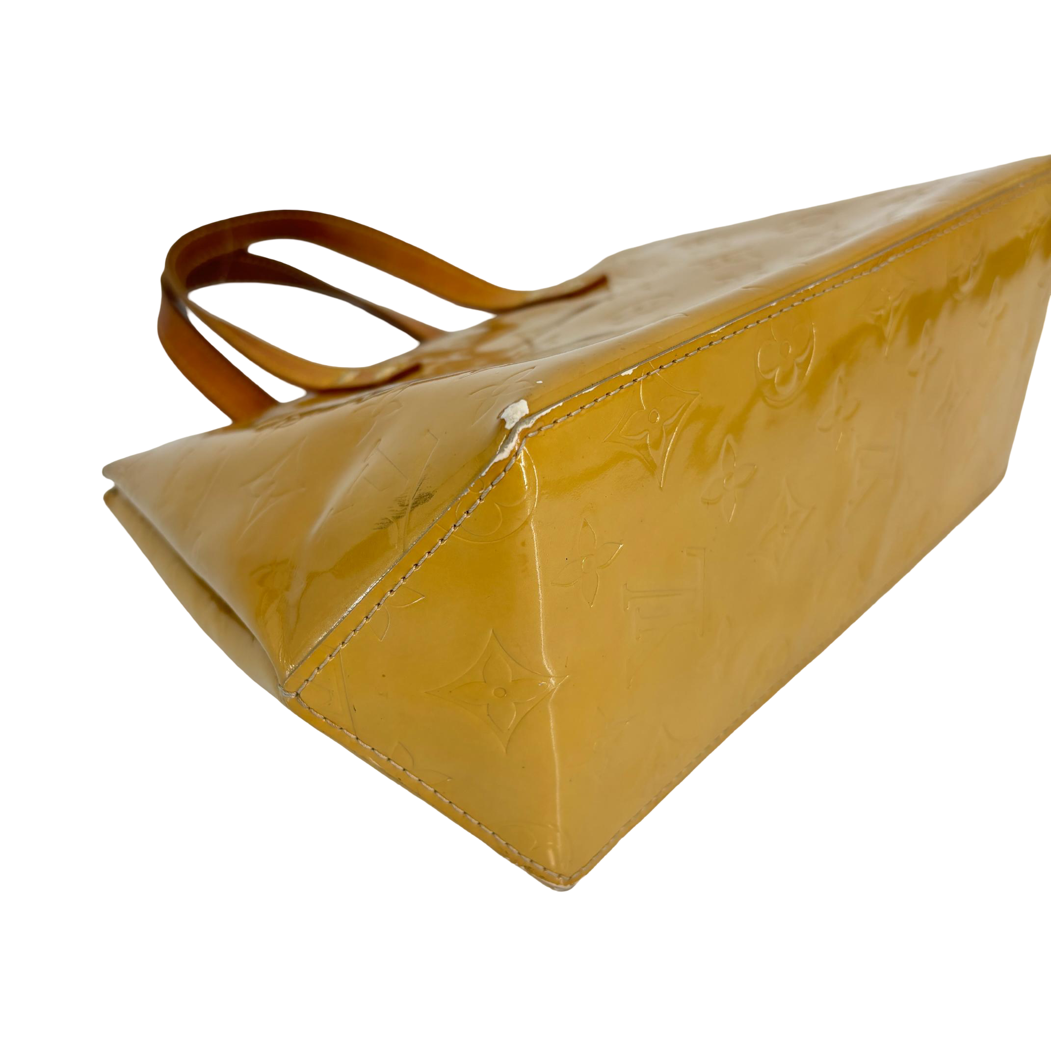 Louis Vuitton Reade PM Beige Vernis Leather