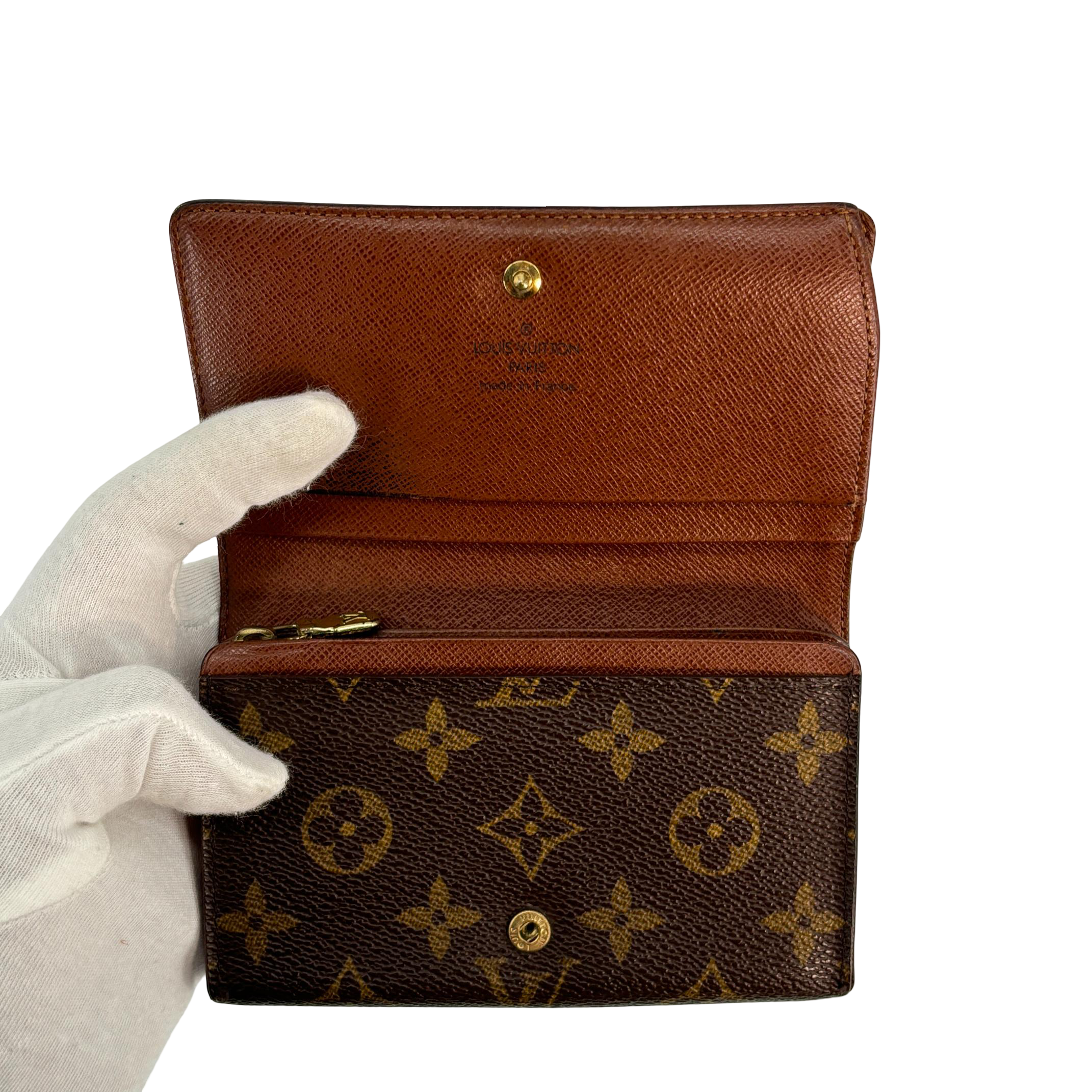 Louis Vuitton Petit Tresor Wallet Monogram Canvas