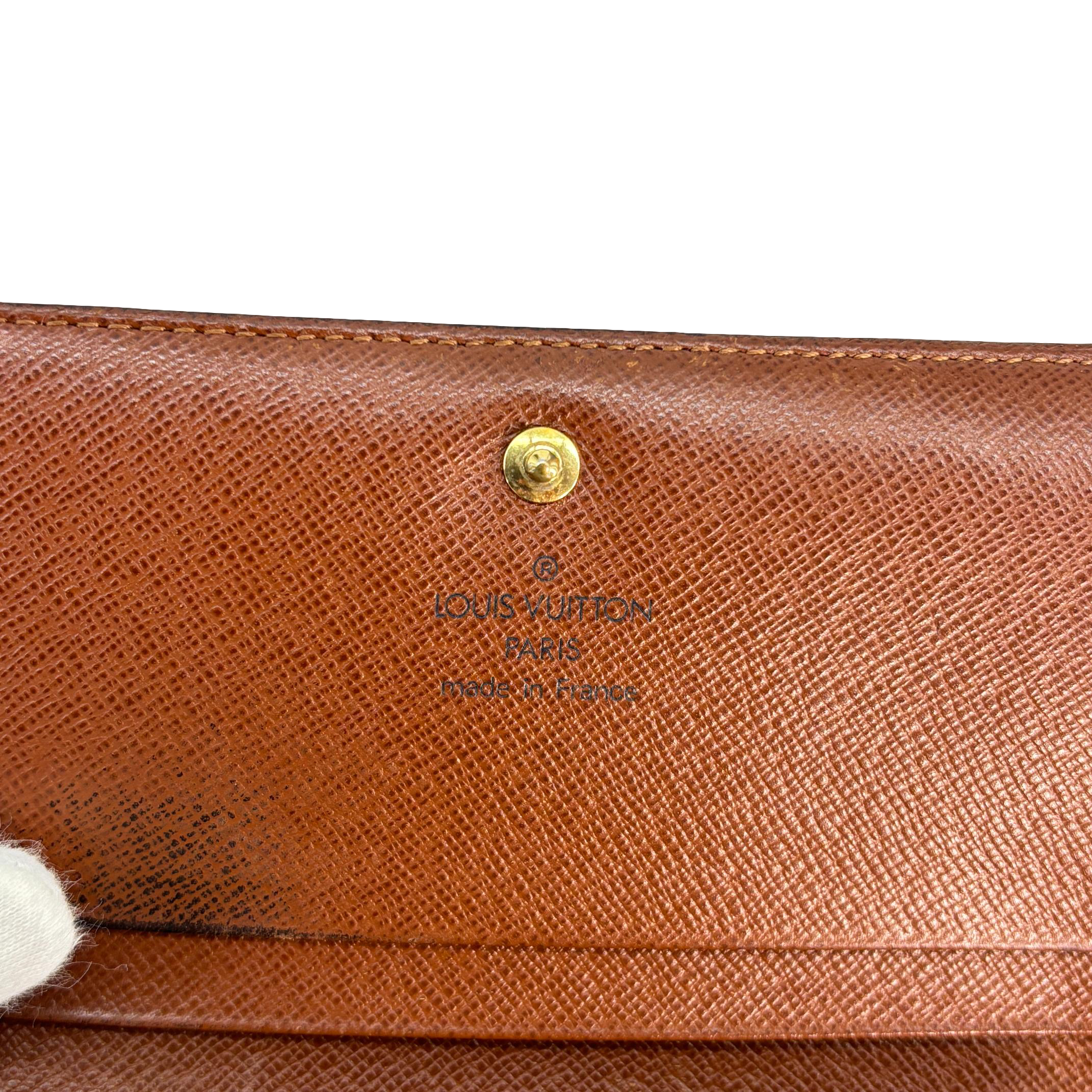 Louis Vuitton Petit Tresor Wallet Monogram Canvas