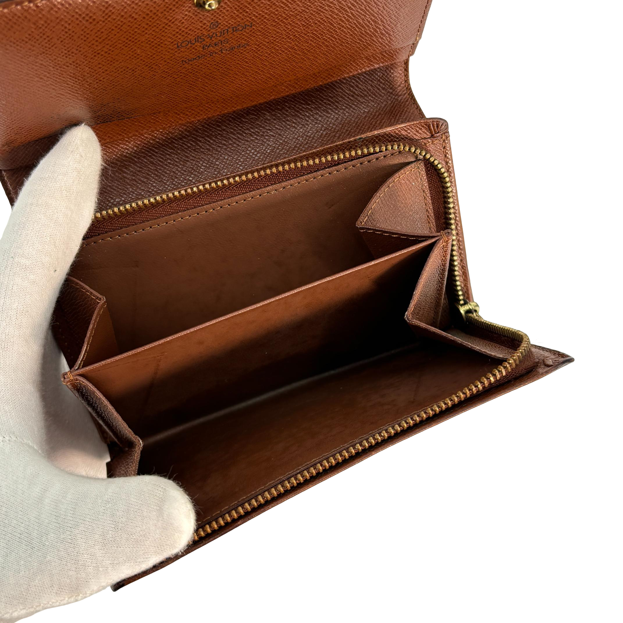 Louis Vuitton Petit Tresor Wallet Monogram Canvas