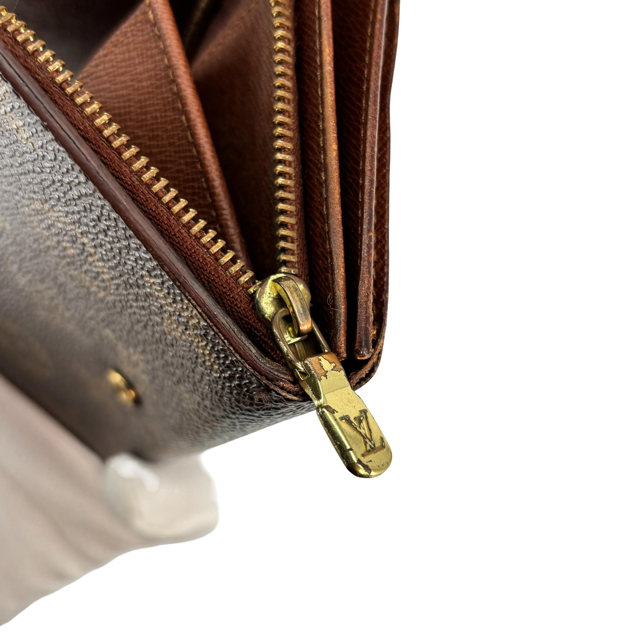 Louis Vuitton Petit Tresor Wallet Monogram Canvas