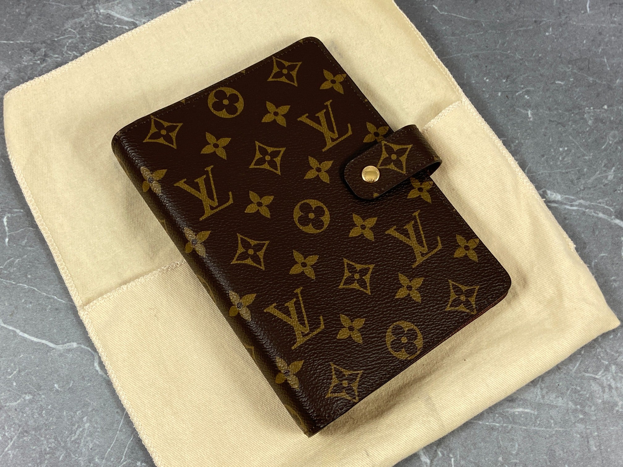 Louis Vuitton Agenda Fonctionnel MM Monogram Canvas incl. Dustbag