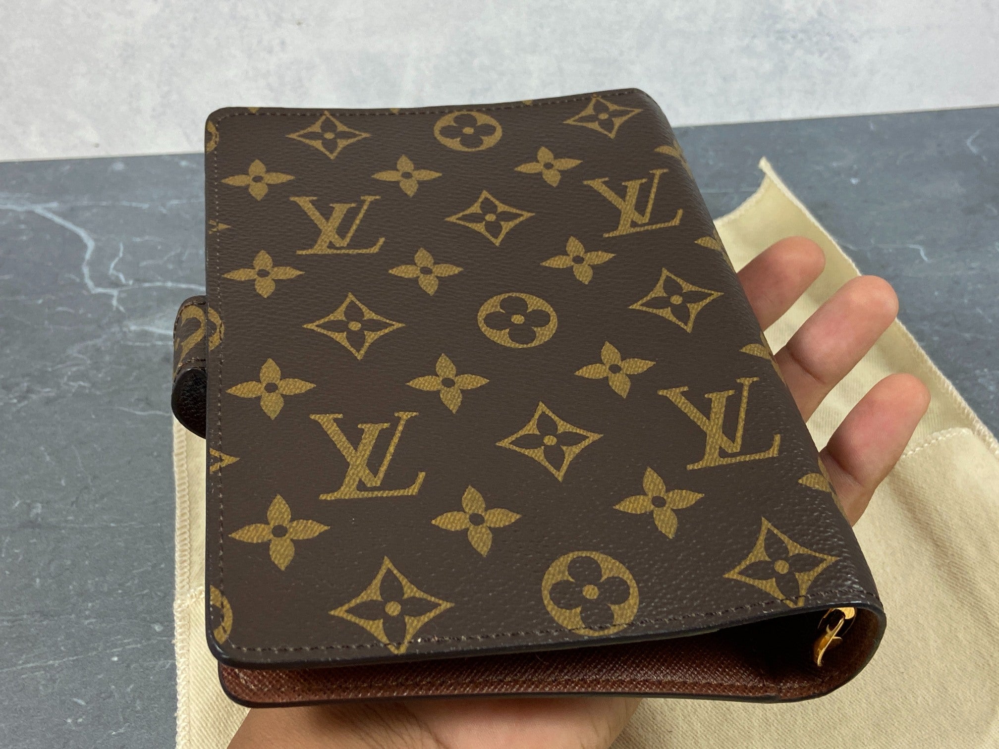 Louis Vuitton Agenda Fonctionnel MM Monogram Canvas incl. Dustbag