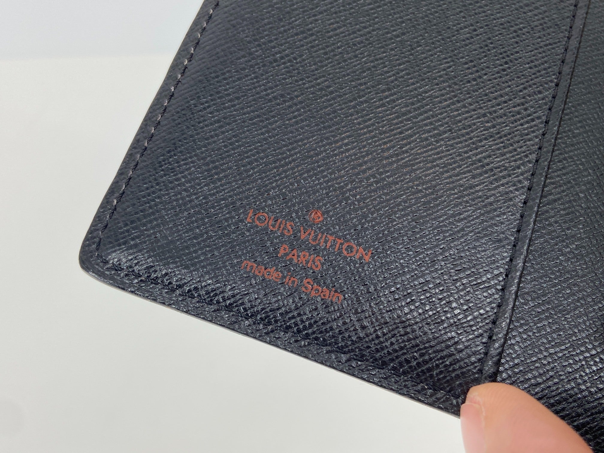 Louis Vuitton Agenda Fonctionnel PM Black Epi Leather