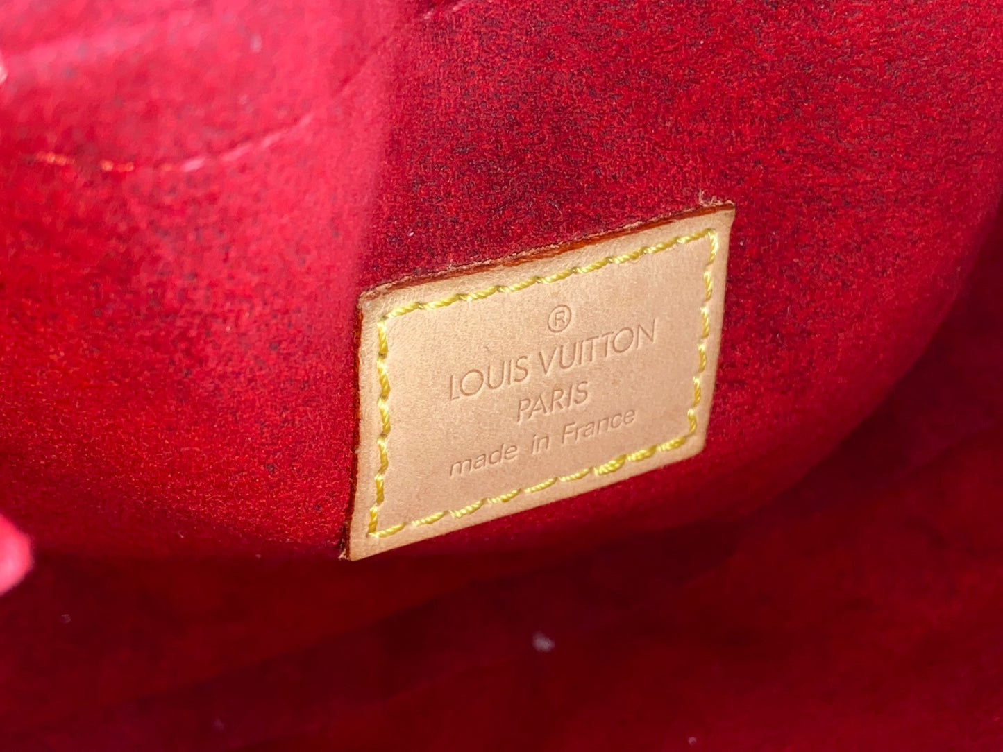 Louis Vuitton Croissant MM Hobo Bag Monogram Canvas