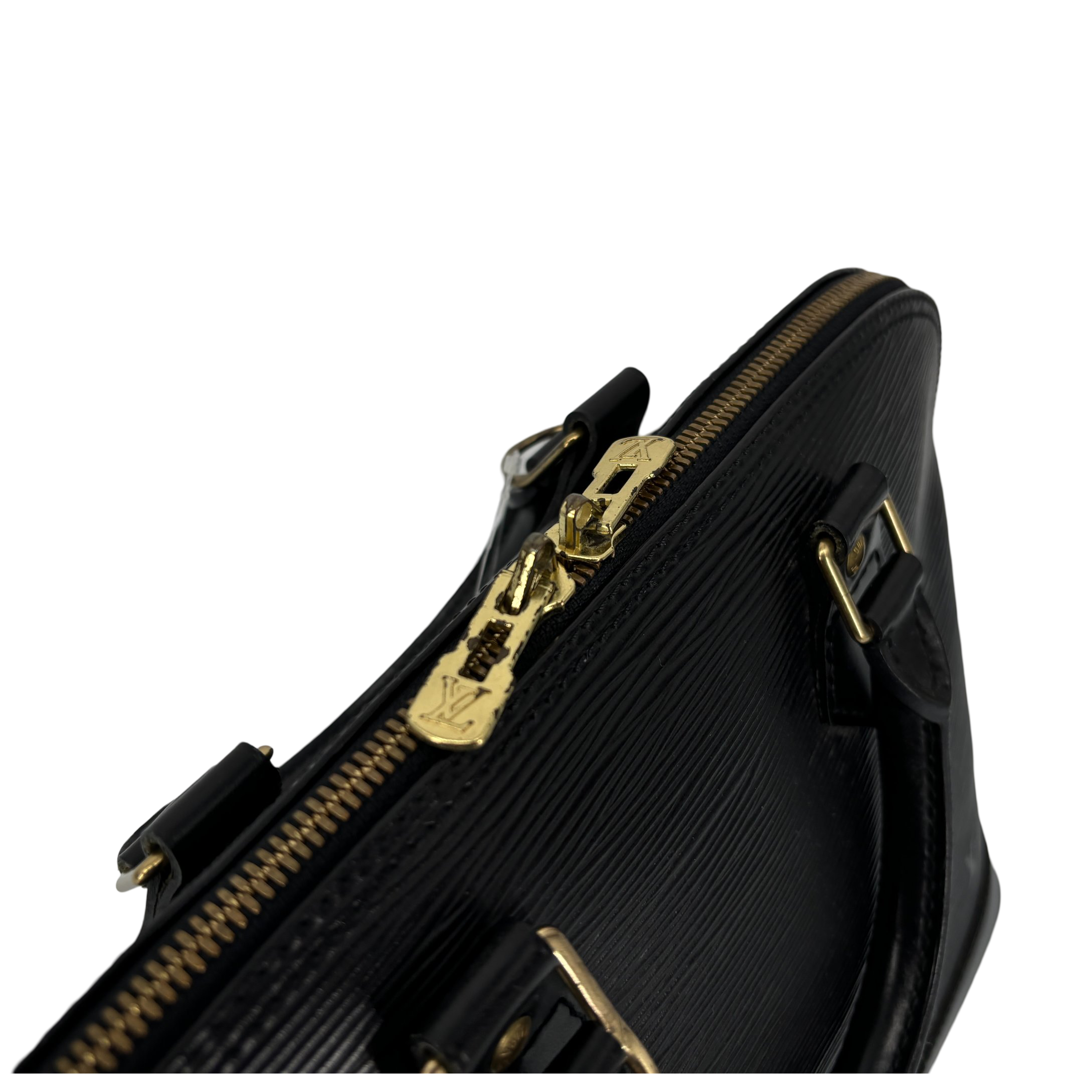 Louis Vuitton Alma PM Black Epi Leather