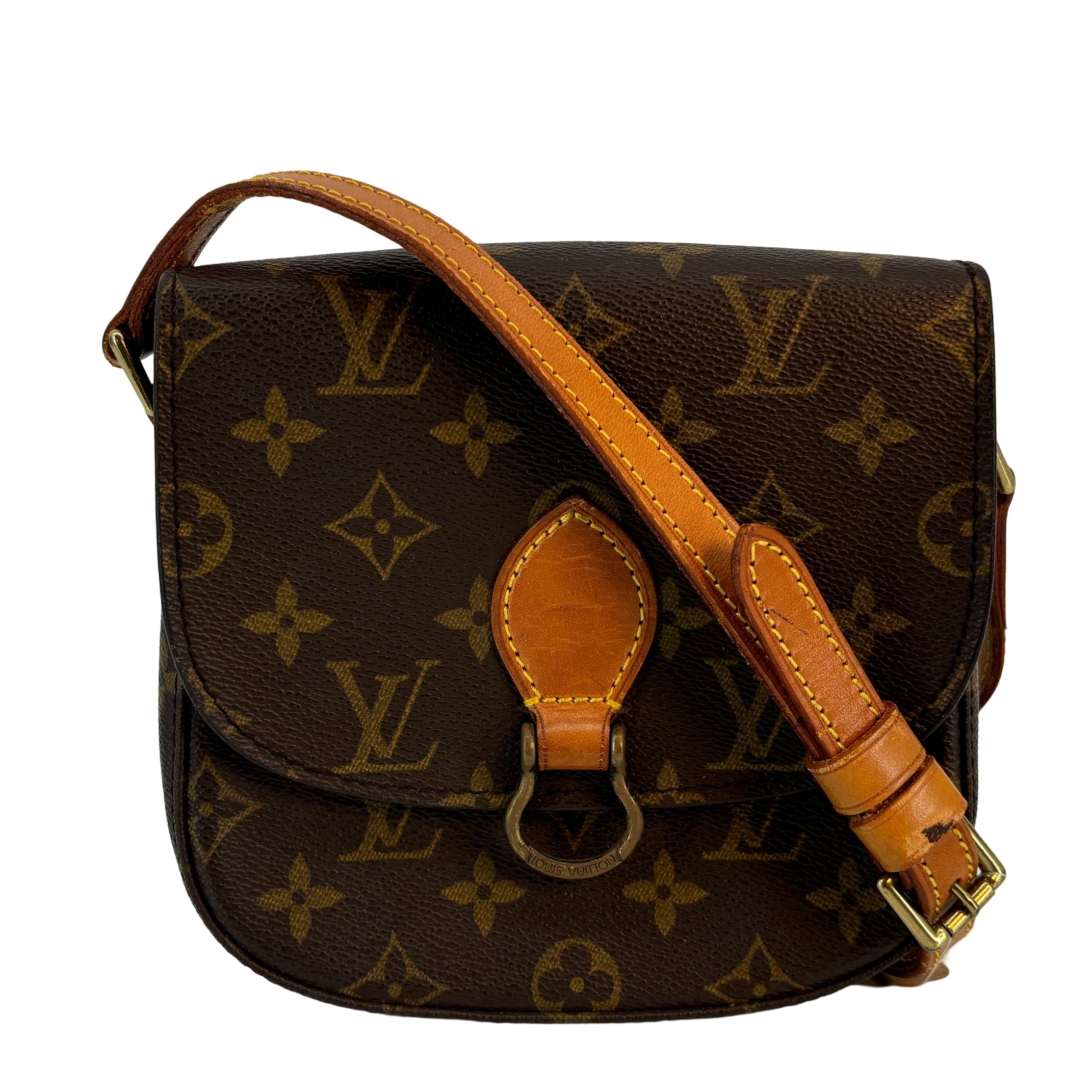 Louis Vuitton Saint Cloud PM Shoulder Bag Monogram Canvas