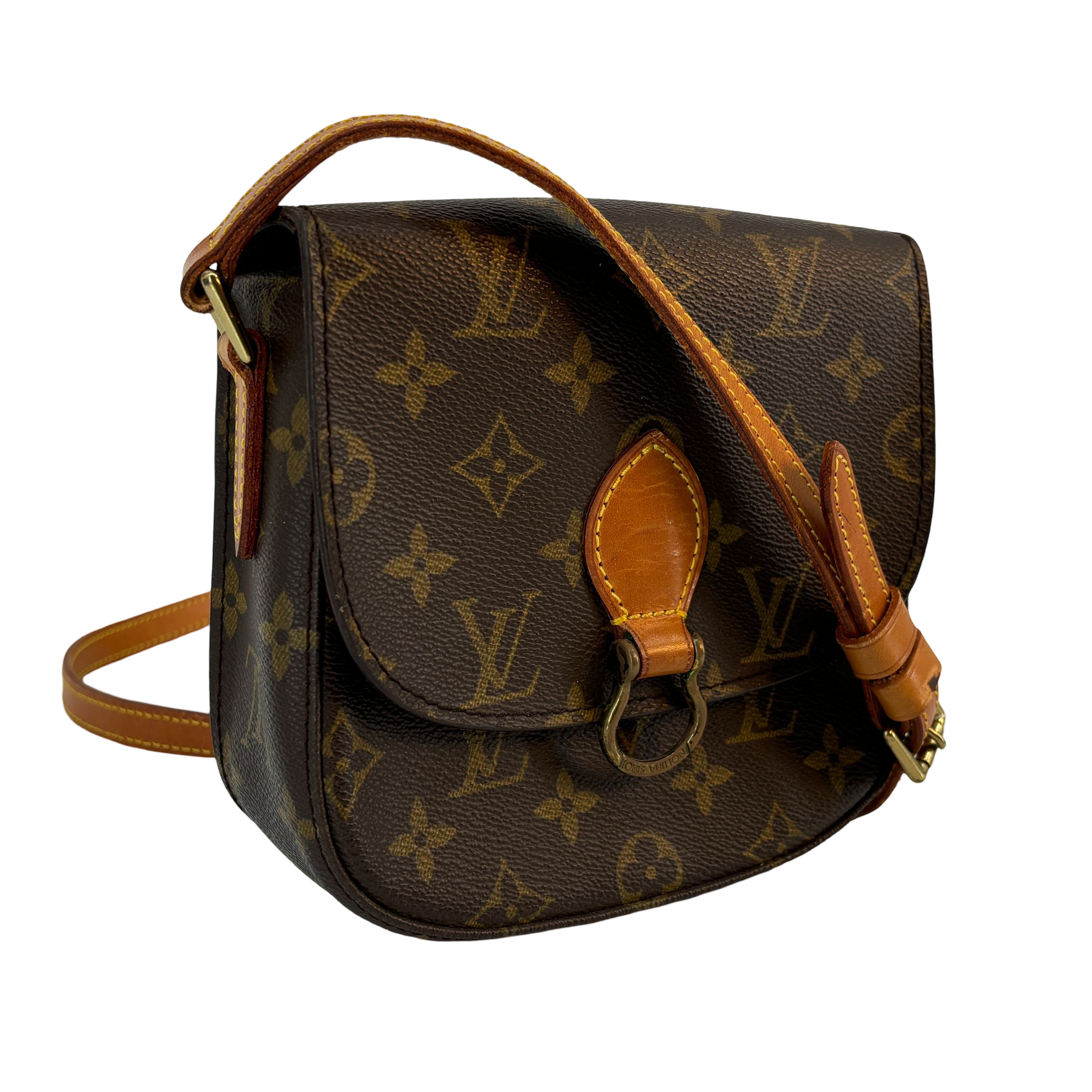 Louis Vuitton Saint Cloud PM Shoulder Bag Monogram Canvas