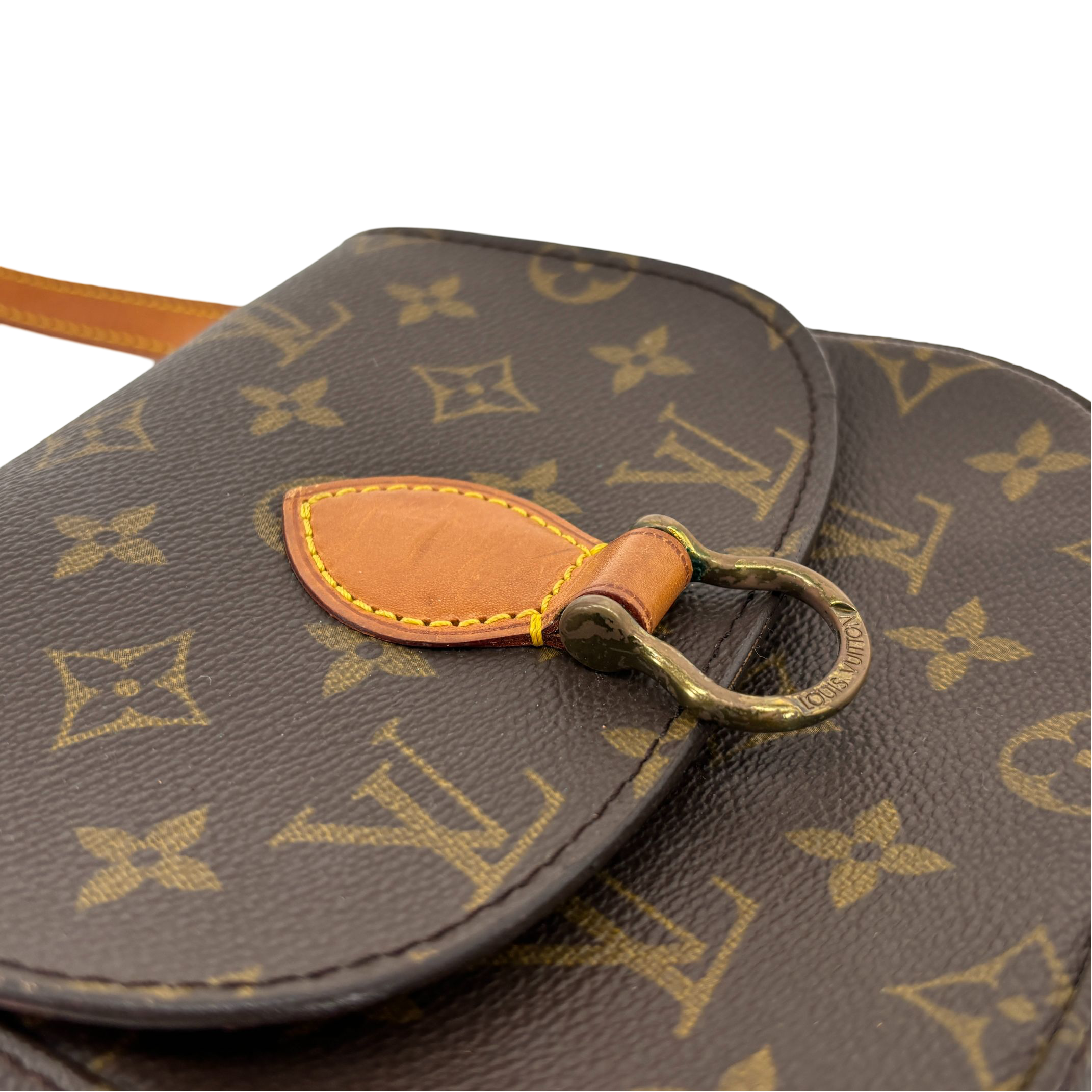 Louis Vuitton Saint Cloud PM Shoulder Bag Monogram Canvas