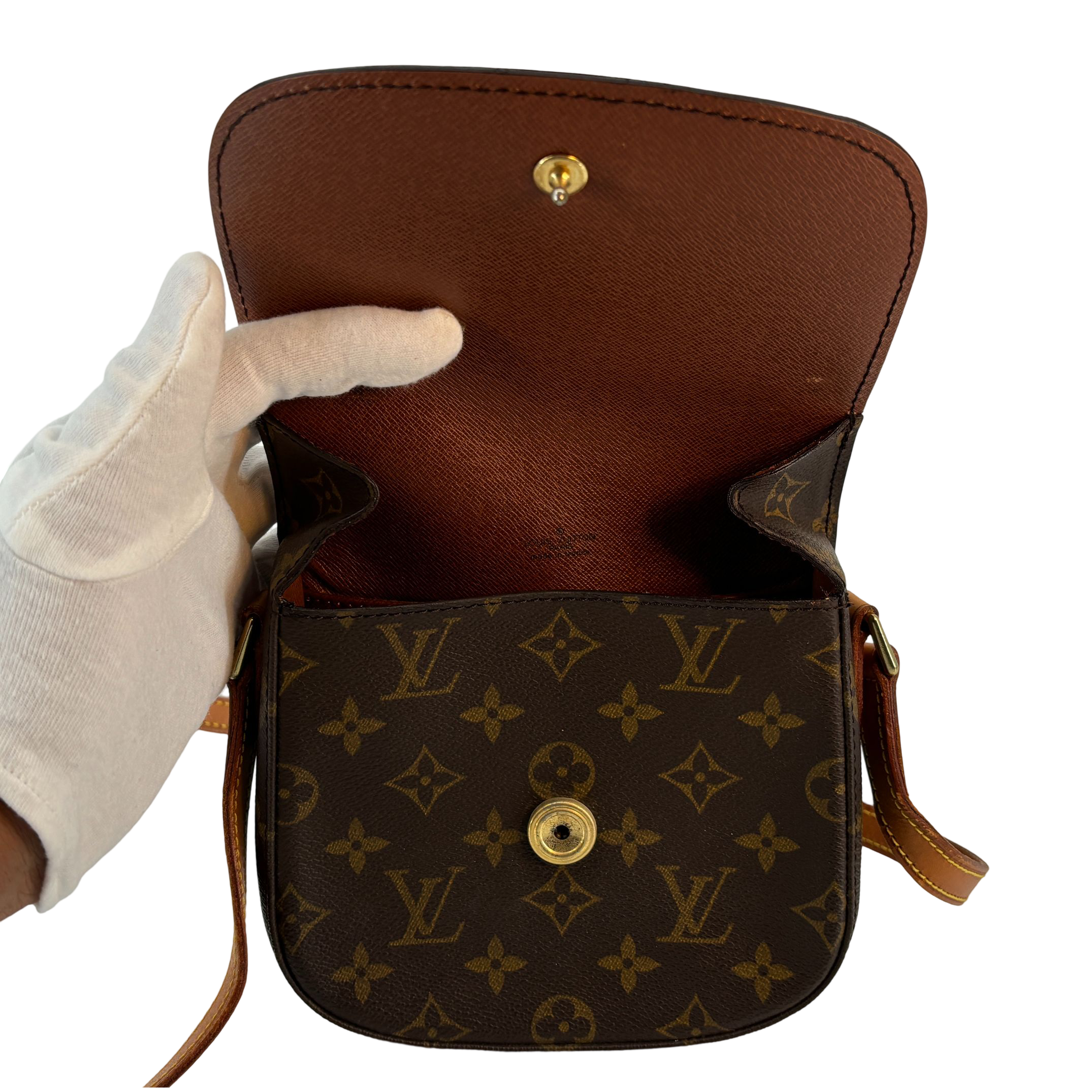 Louis Vuitton Saint Cloud PM Shoulder Bag Monogram Canvas