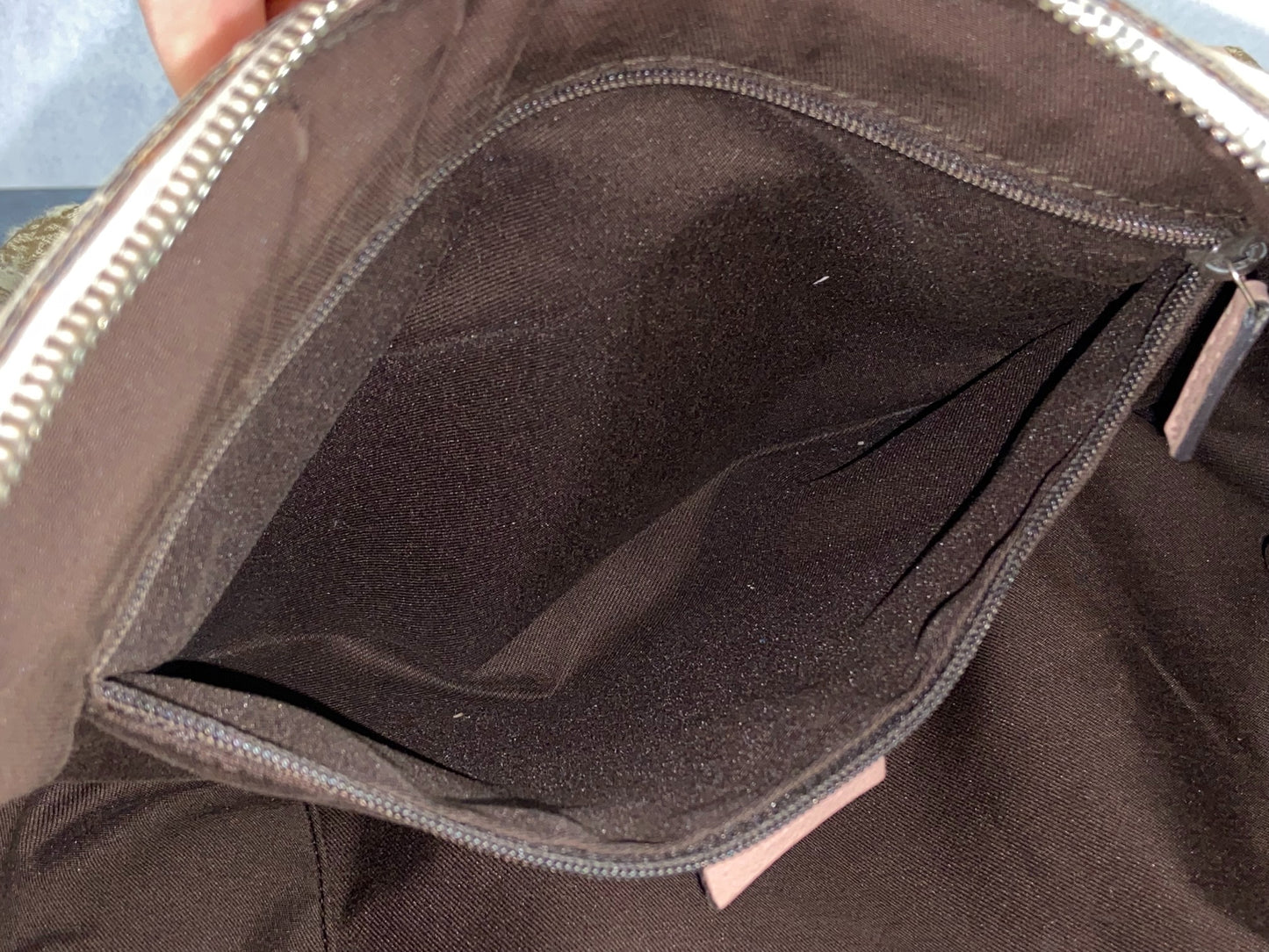 Gucci Hobo Bag Beige GG Monogram + Pink Leather