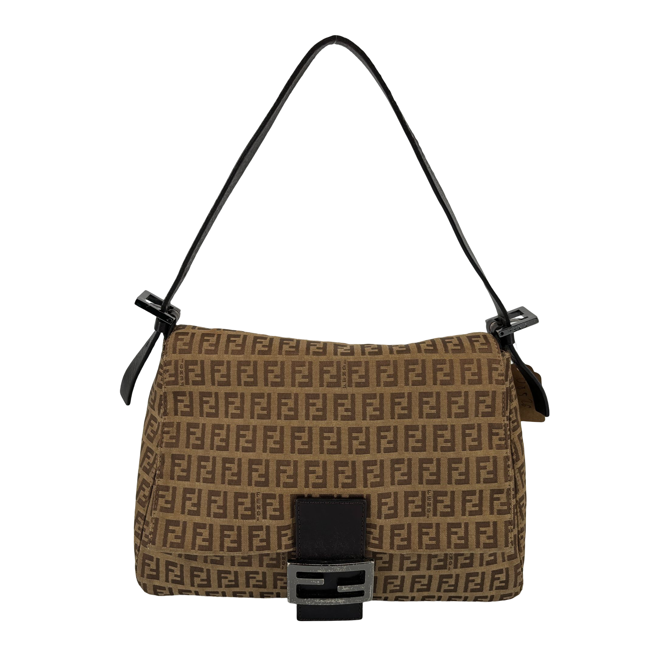 Fendi Mamma Baguette Bag Beige Zucchino Monogram