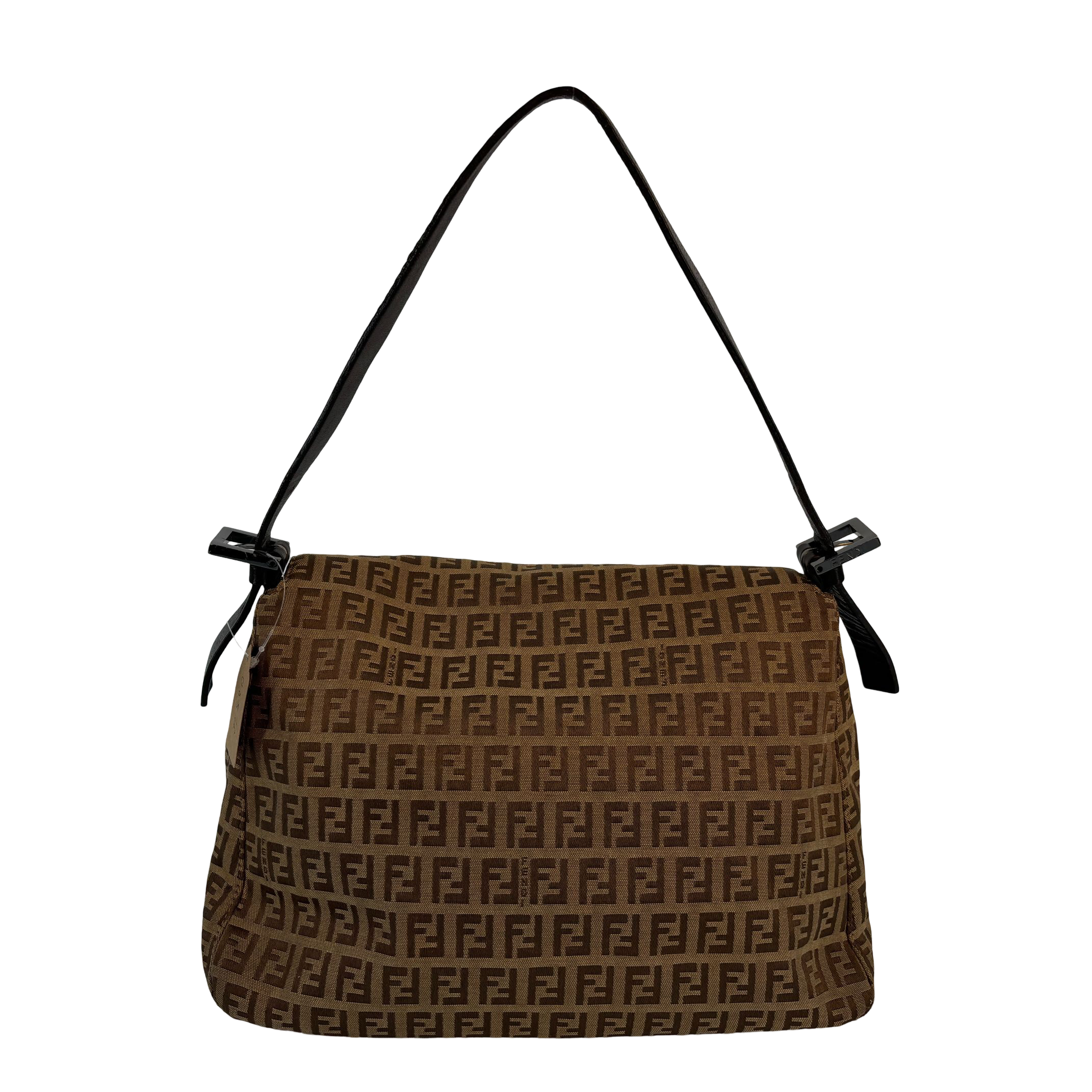 Fendi Mamma Baguette Bag Beige Zucchino Monogram