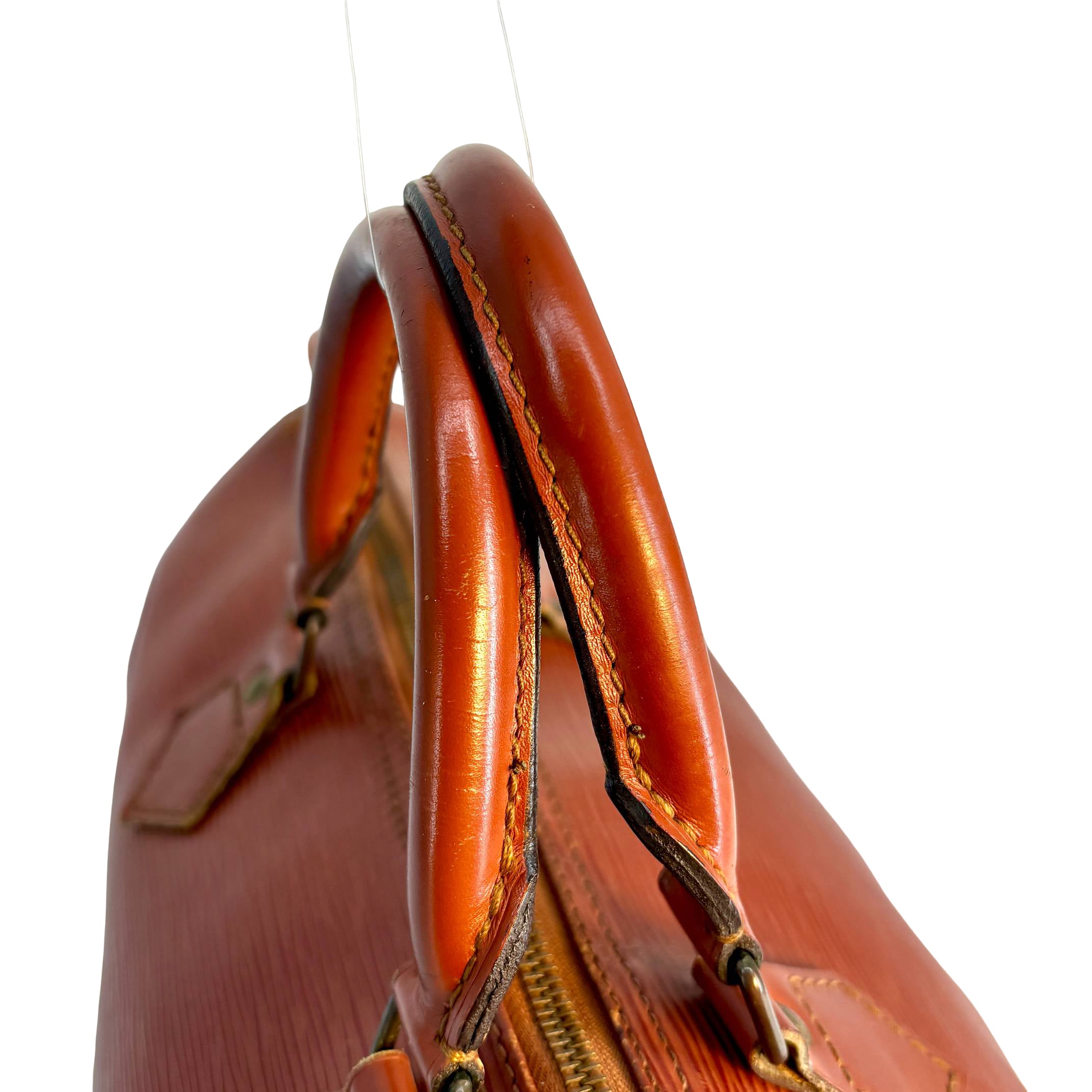 Louis Vuitton Speedy 35 Cognac Epi Leather